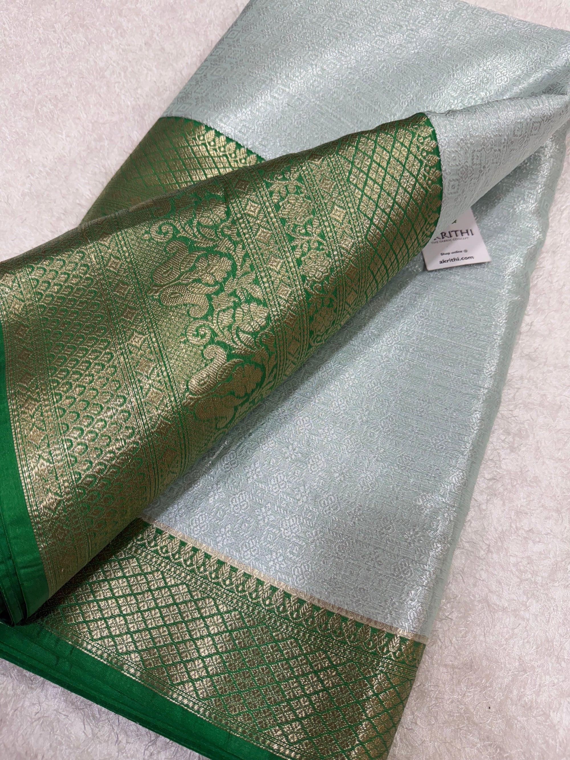 Pure Banarasi brocade fabric