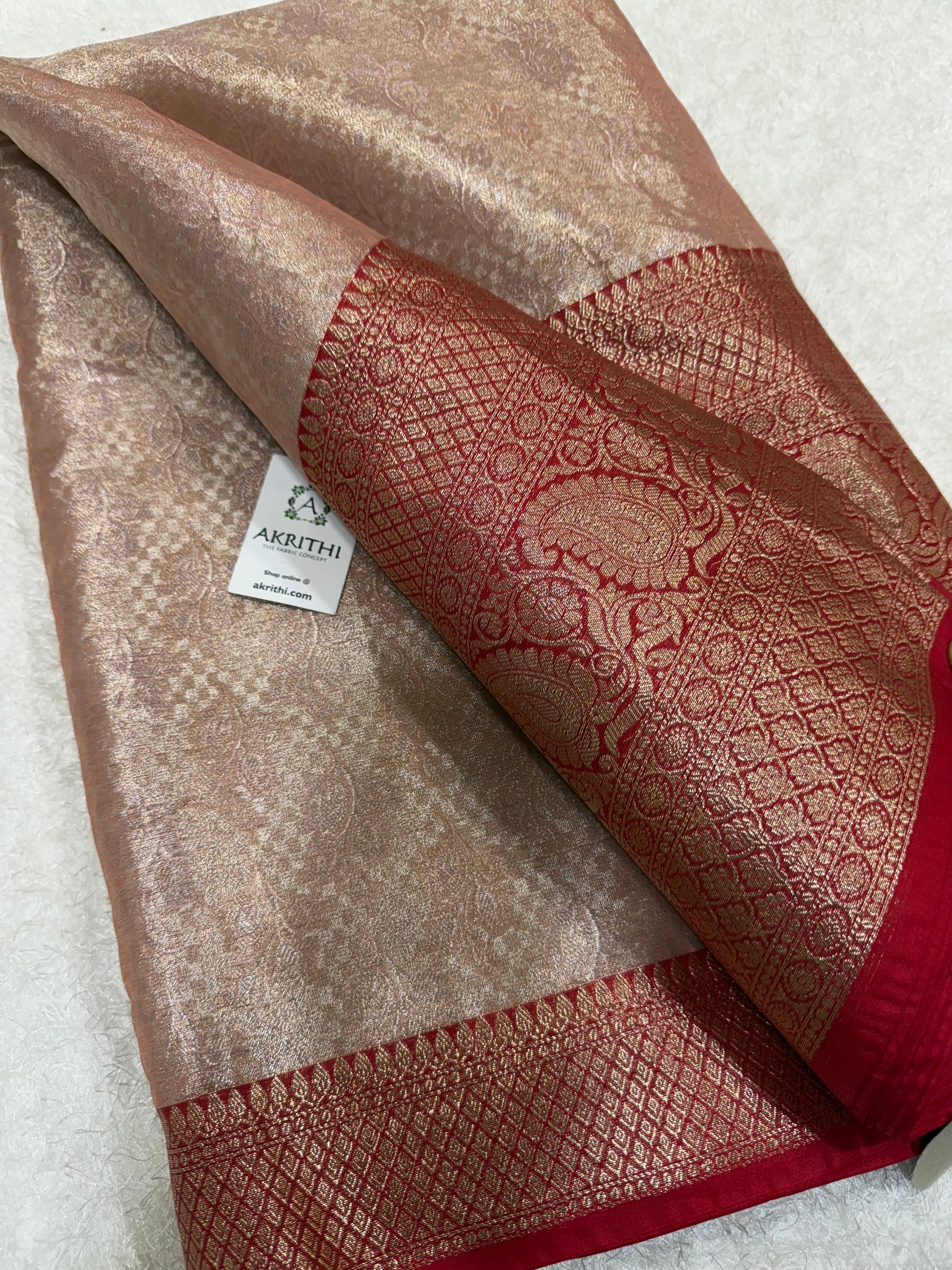 Pure Banarasi brocade fabric