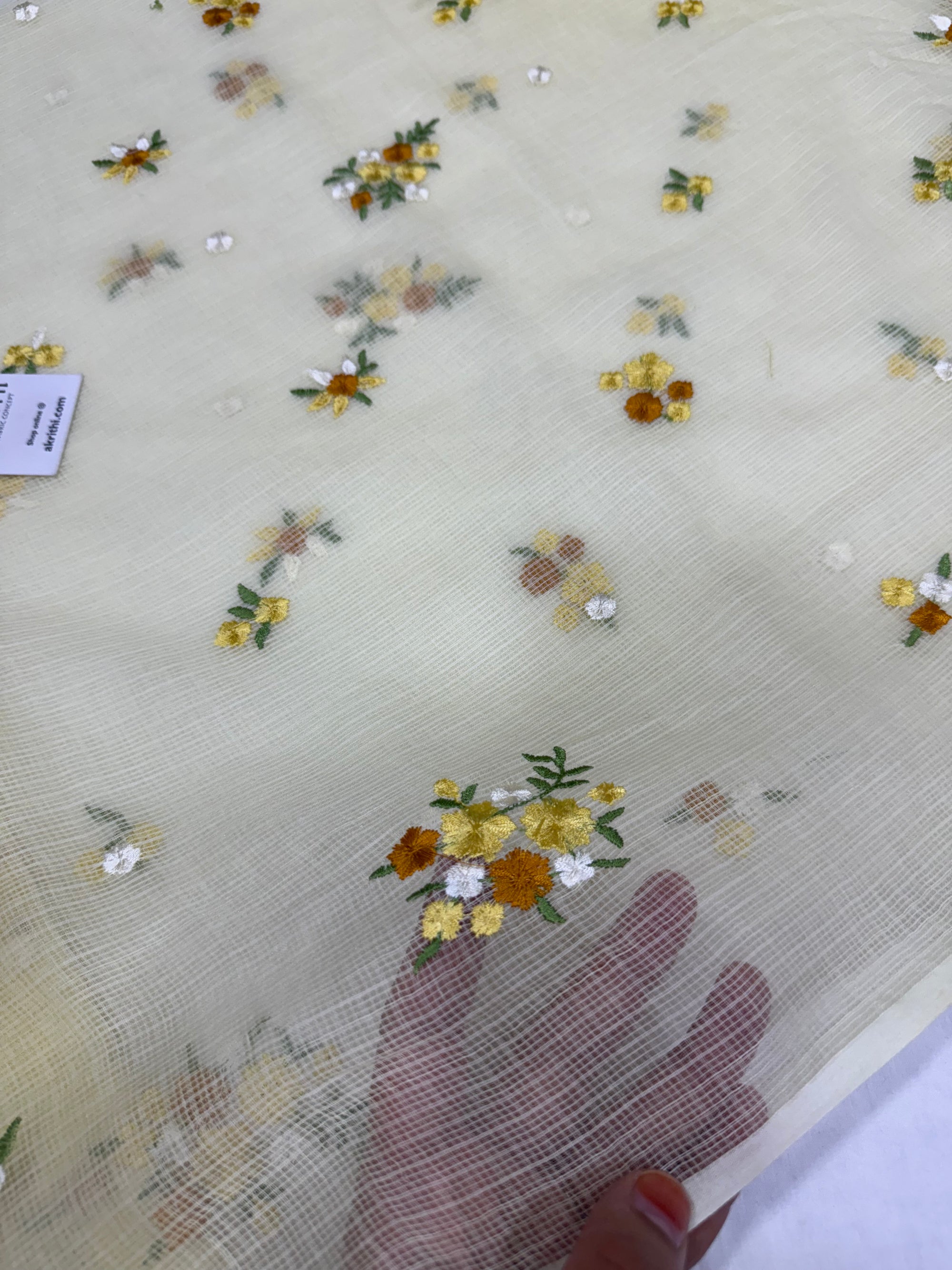 KOTA EMBROIDERED FABRIC