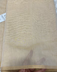 Pure silk chanderi tissue fabric