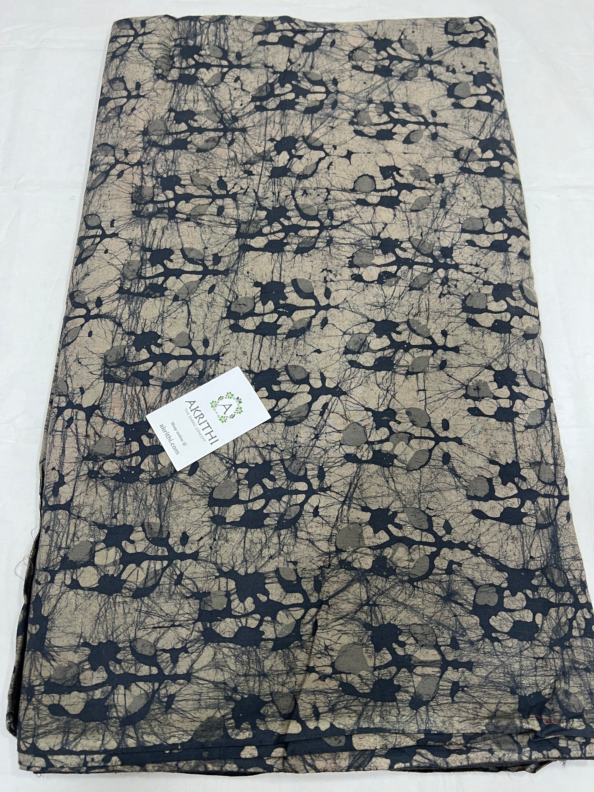 Batik printed pure cotton fabric