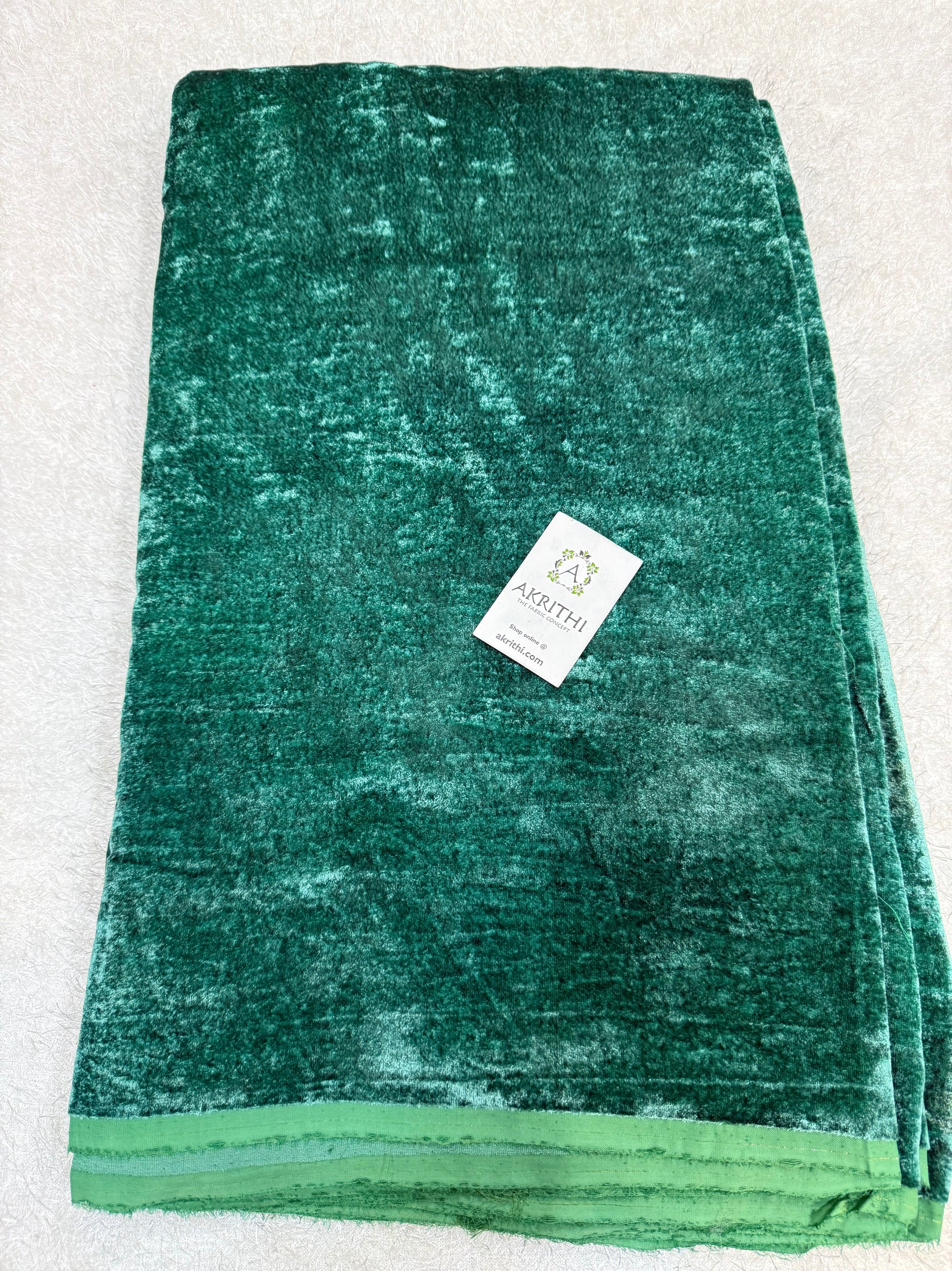 Pure velvet fabric
