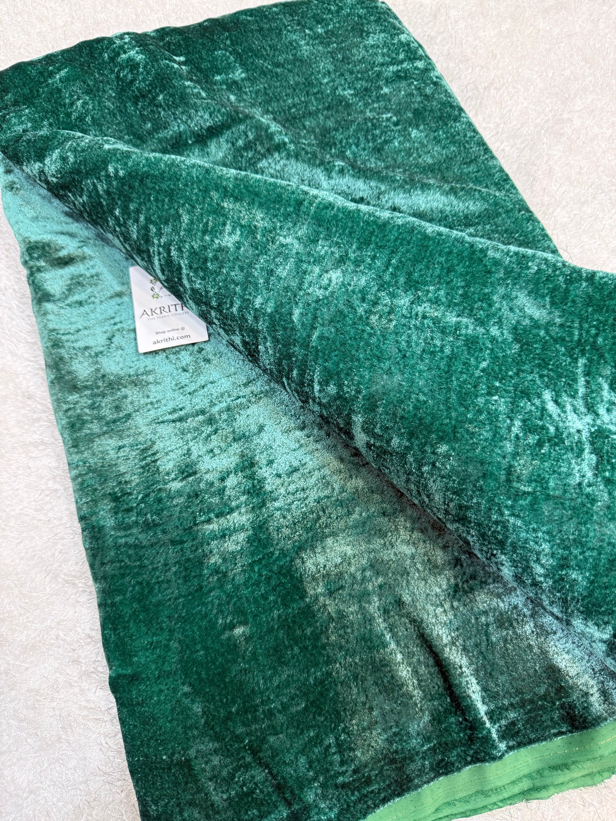 Pure velvet fabric