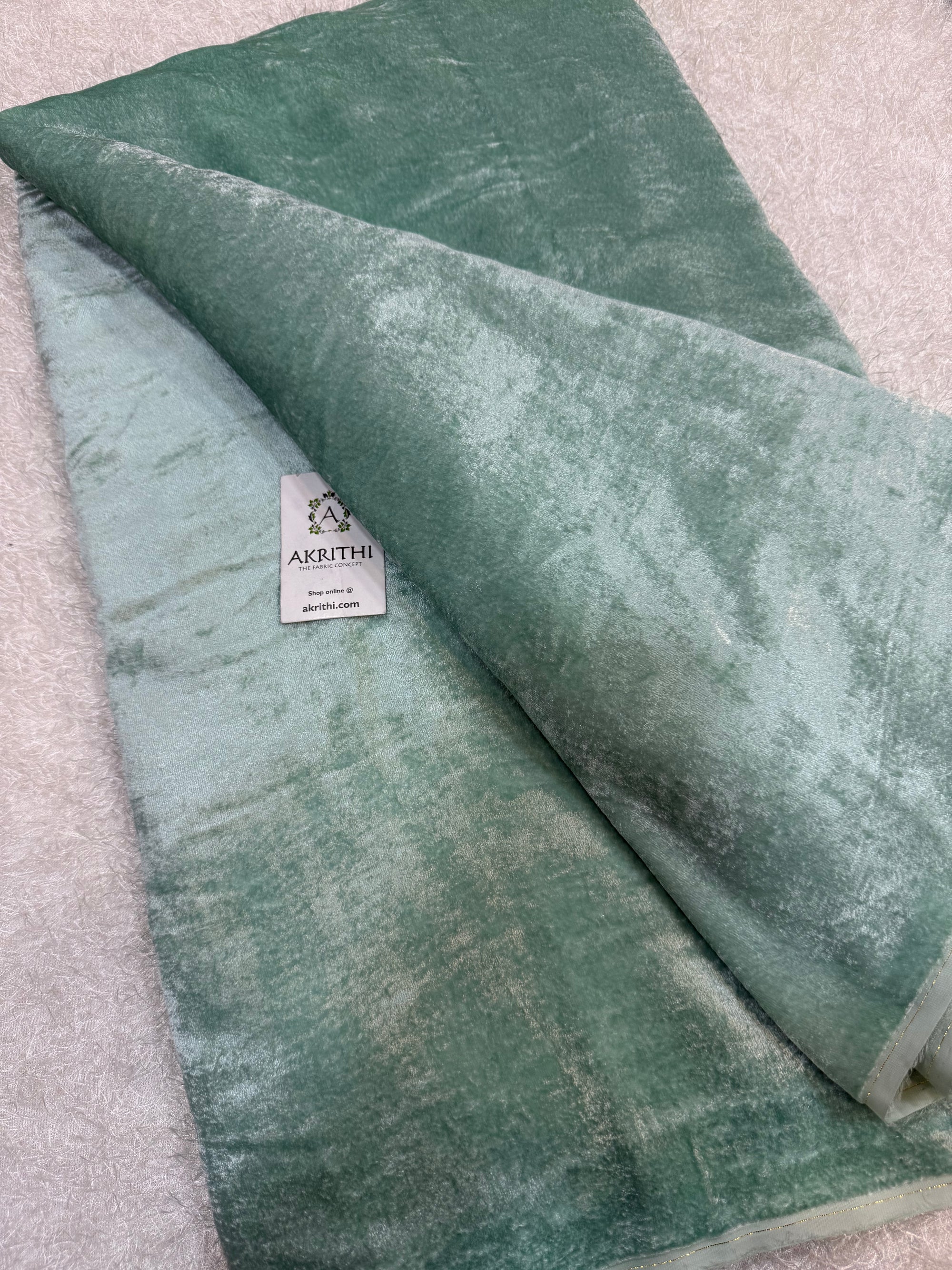 Pure velvet fabric