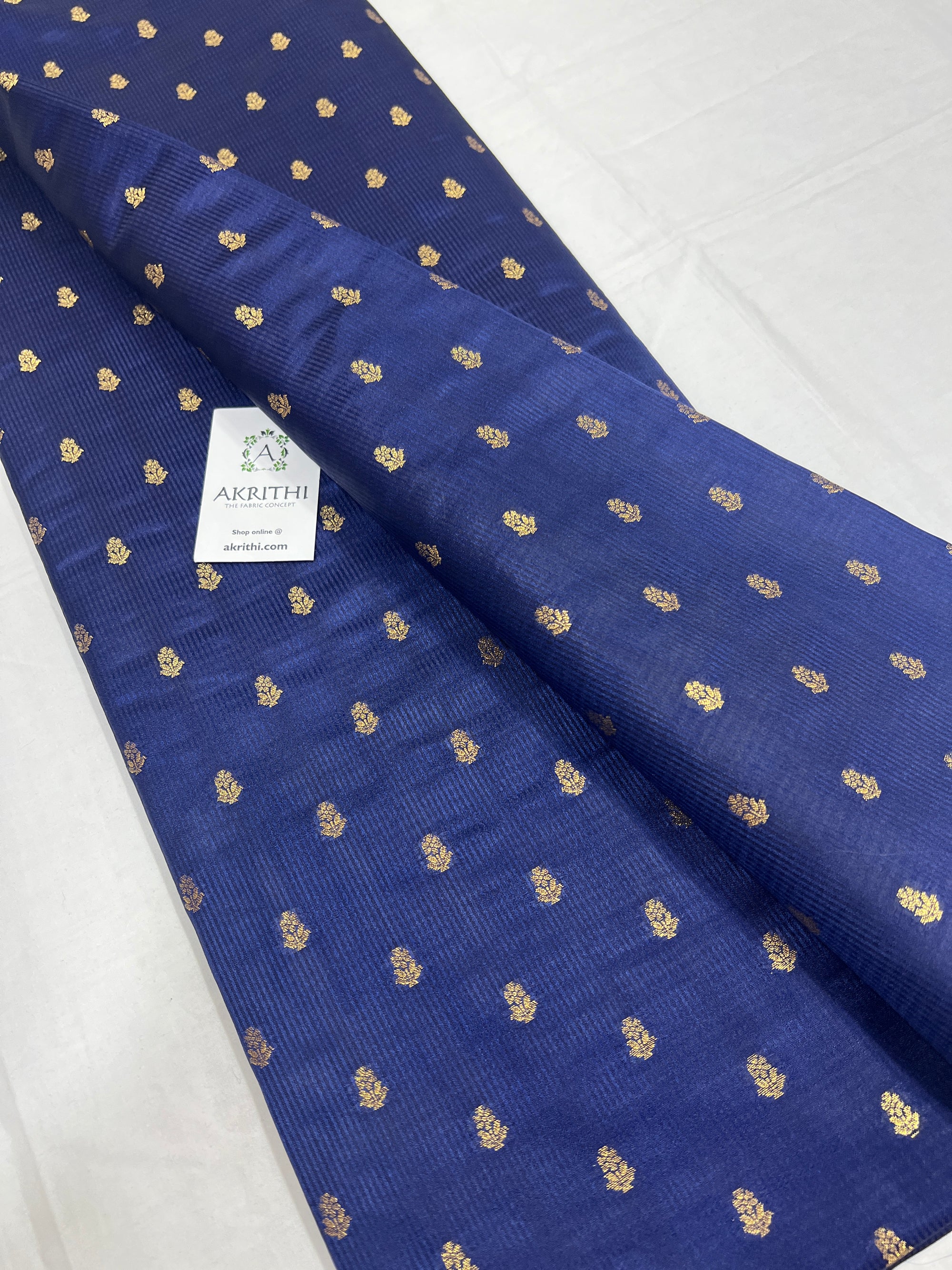 Pure Banarasi brocade fabric 35 CM CUT