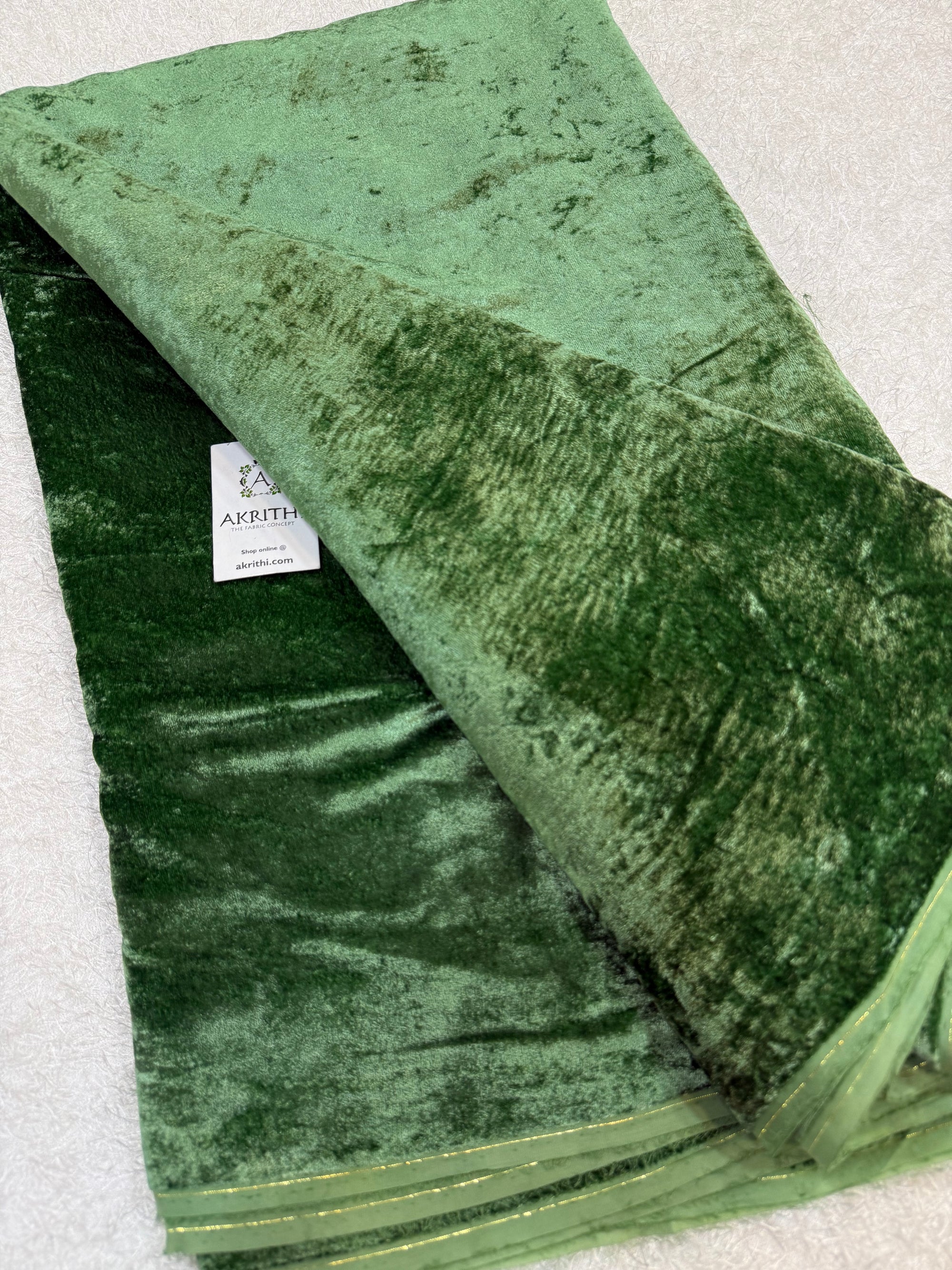 Pure velvet fabric