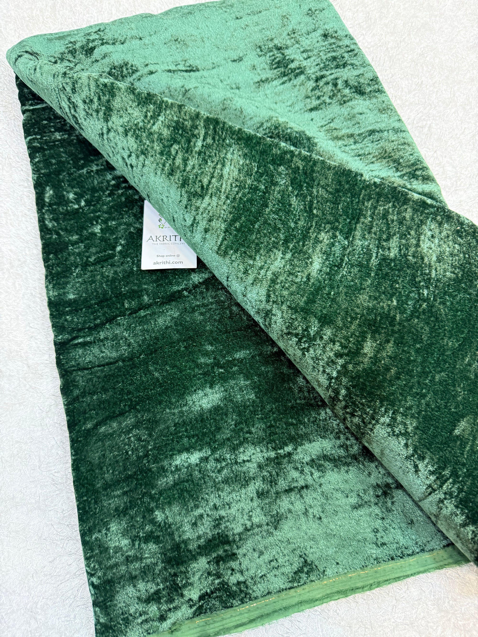 Pure velvet fabric