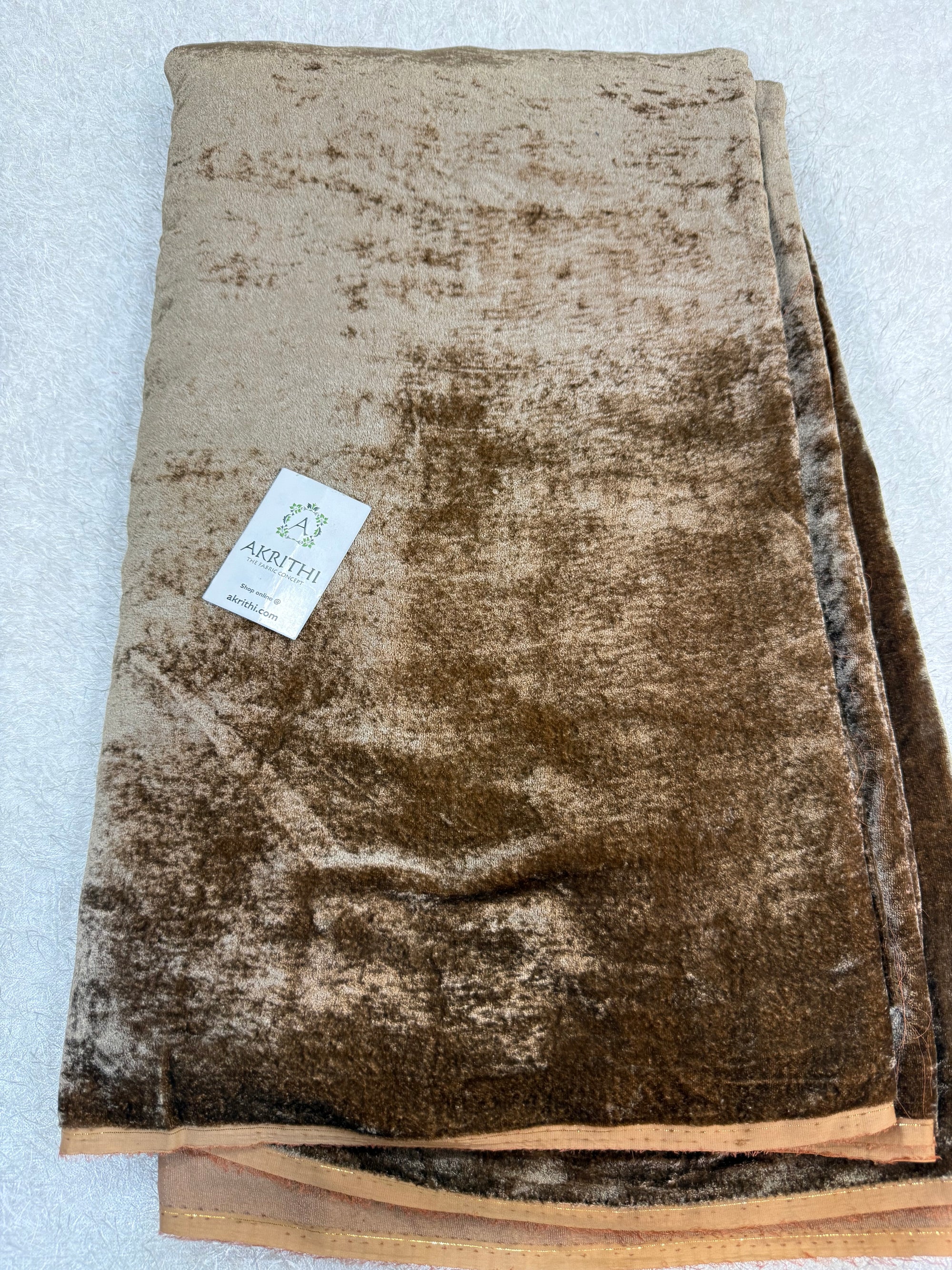 Pure velvet fabric