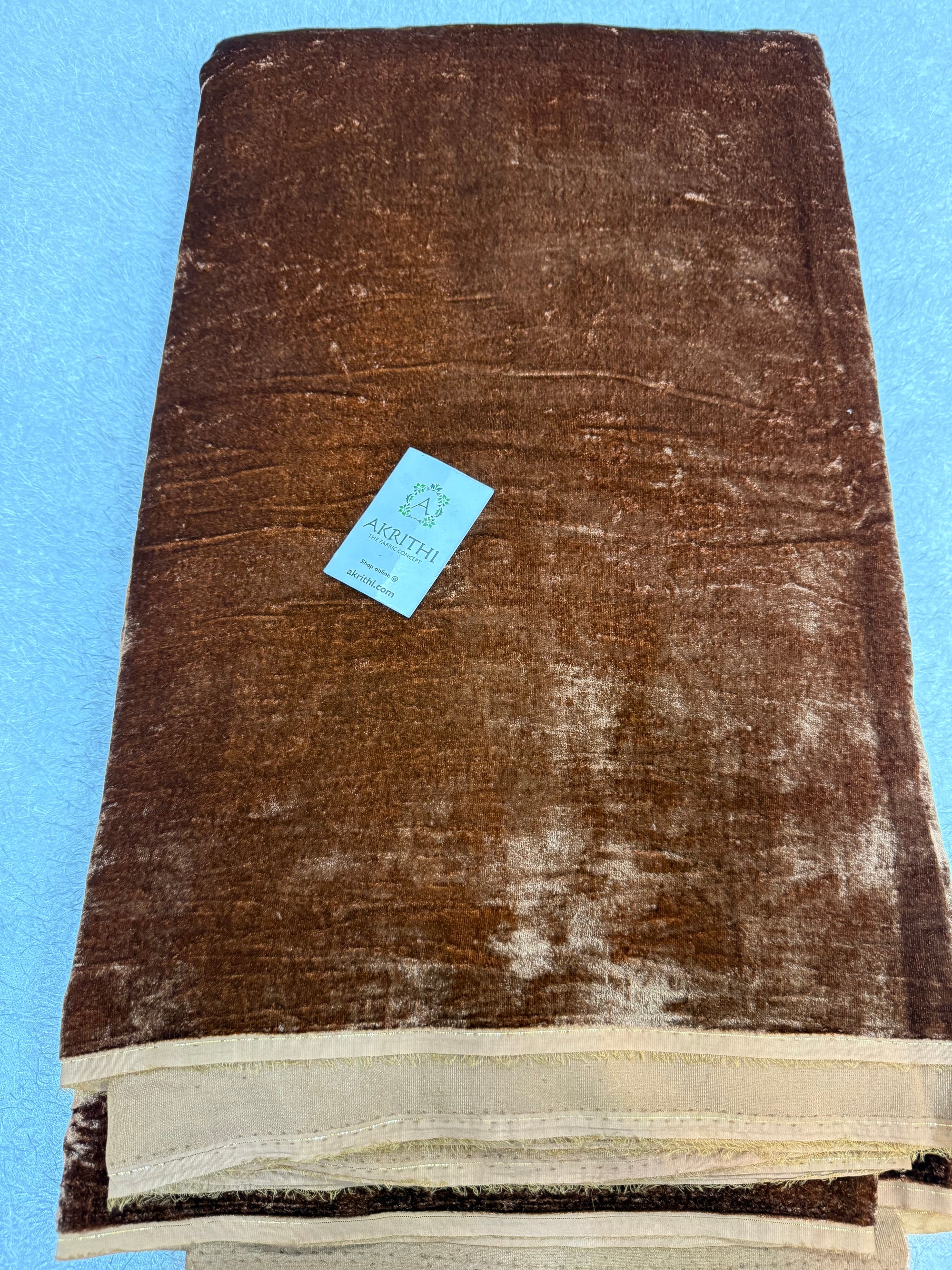 Pure velvet fabric