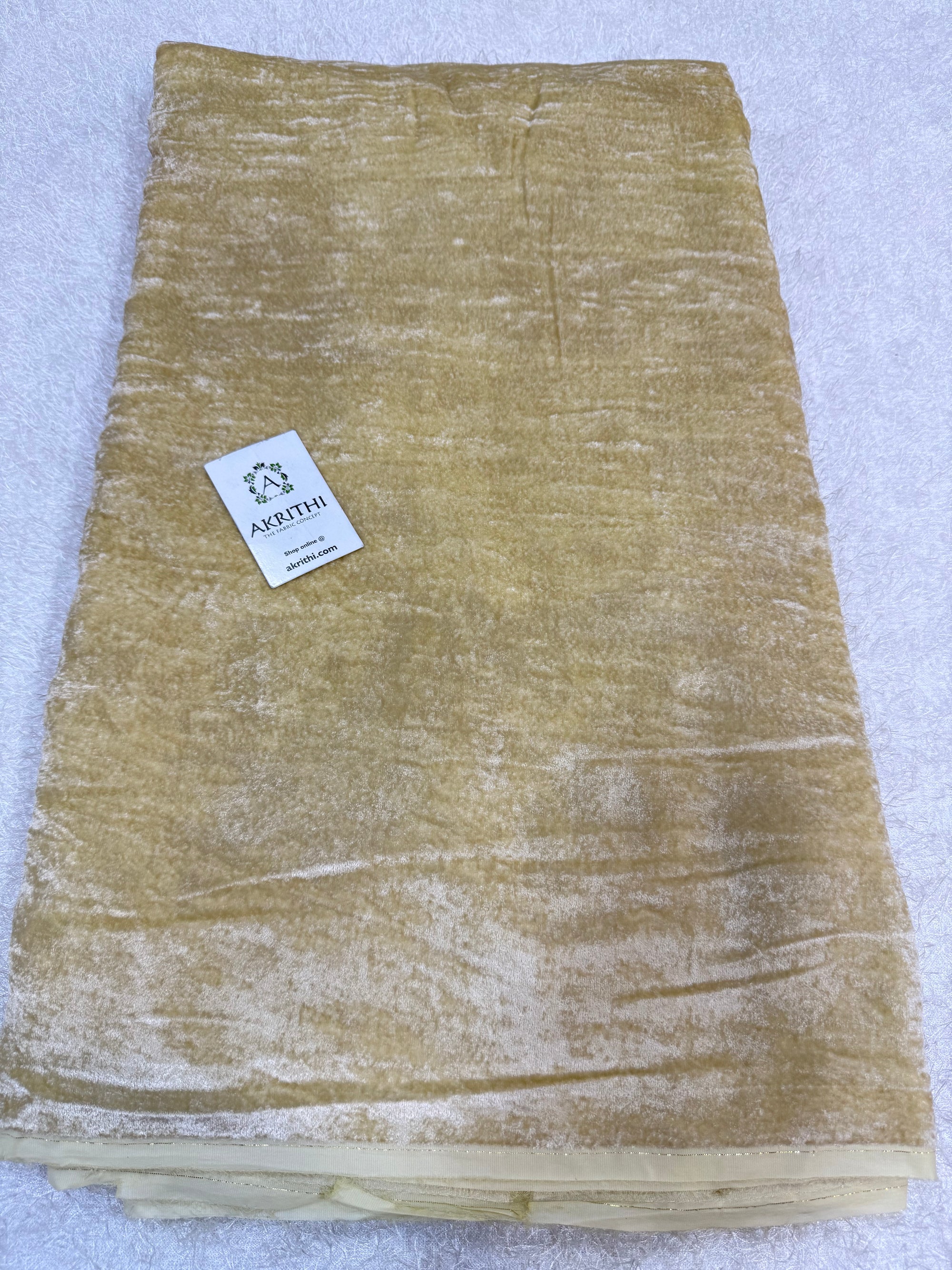 Pure velvet fabric