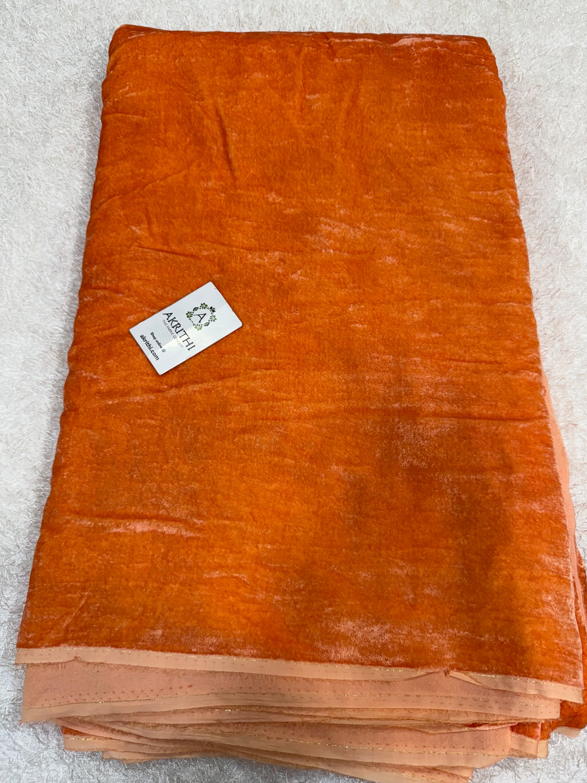 Pure velvet fabric