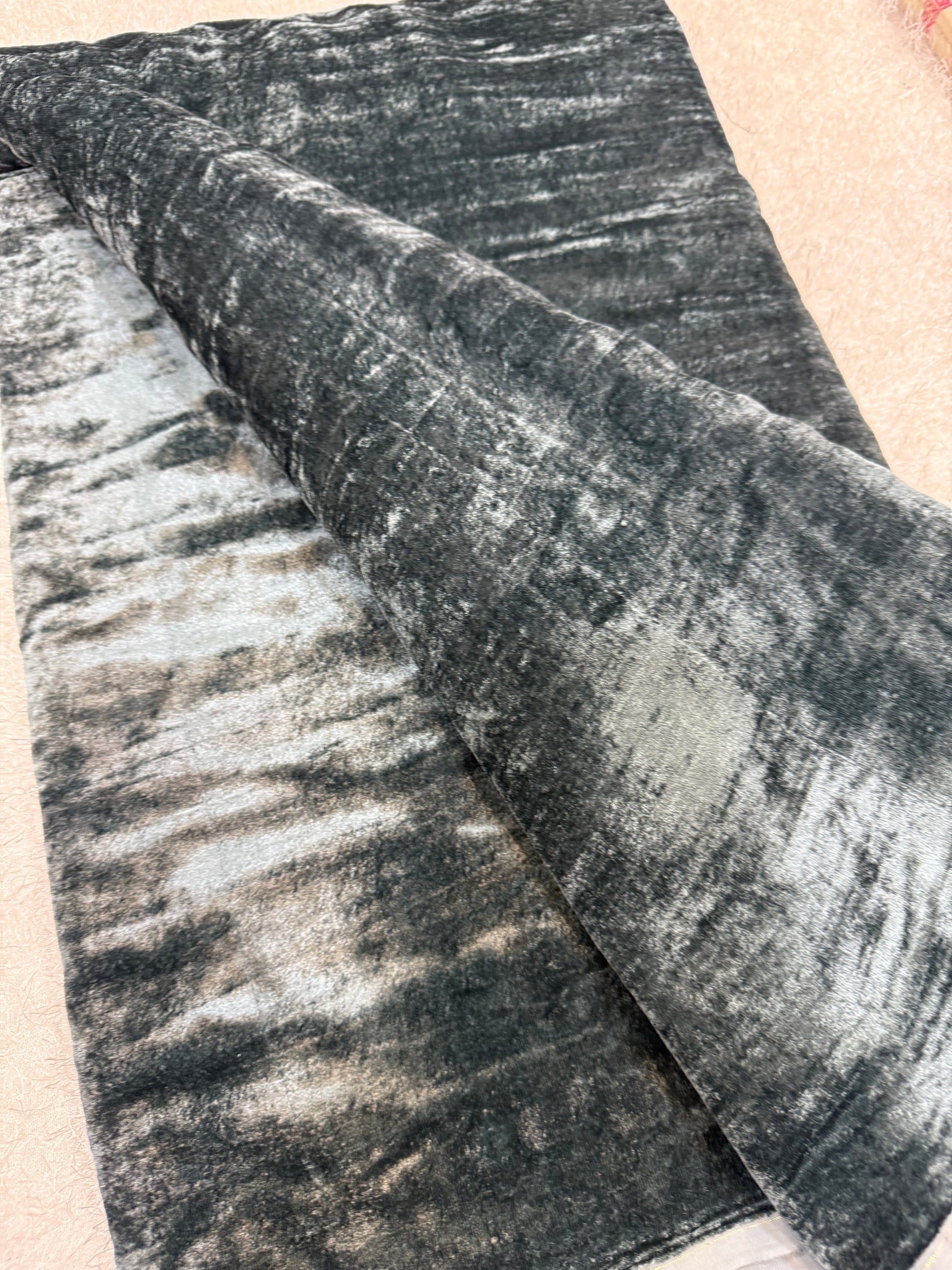 Pure velvet fabric