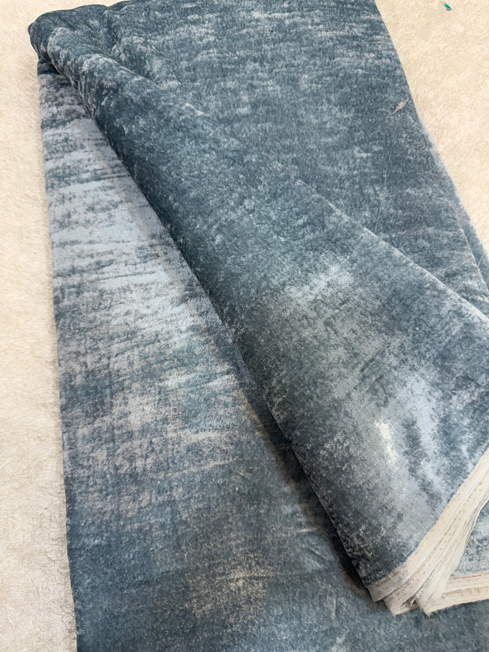 Pure velvet fabric