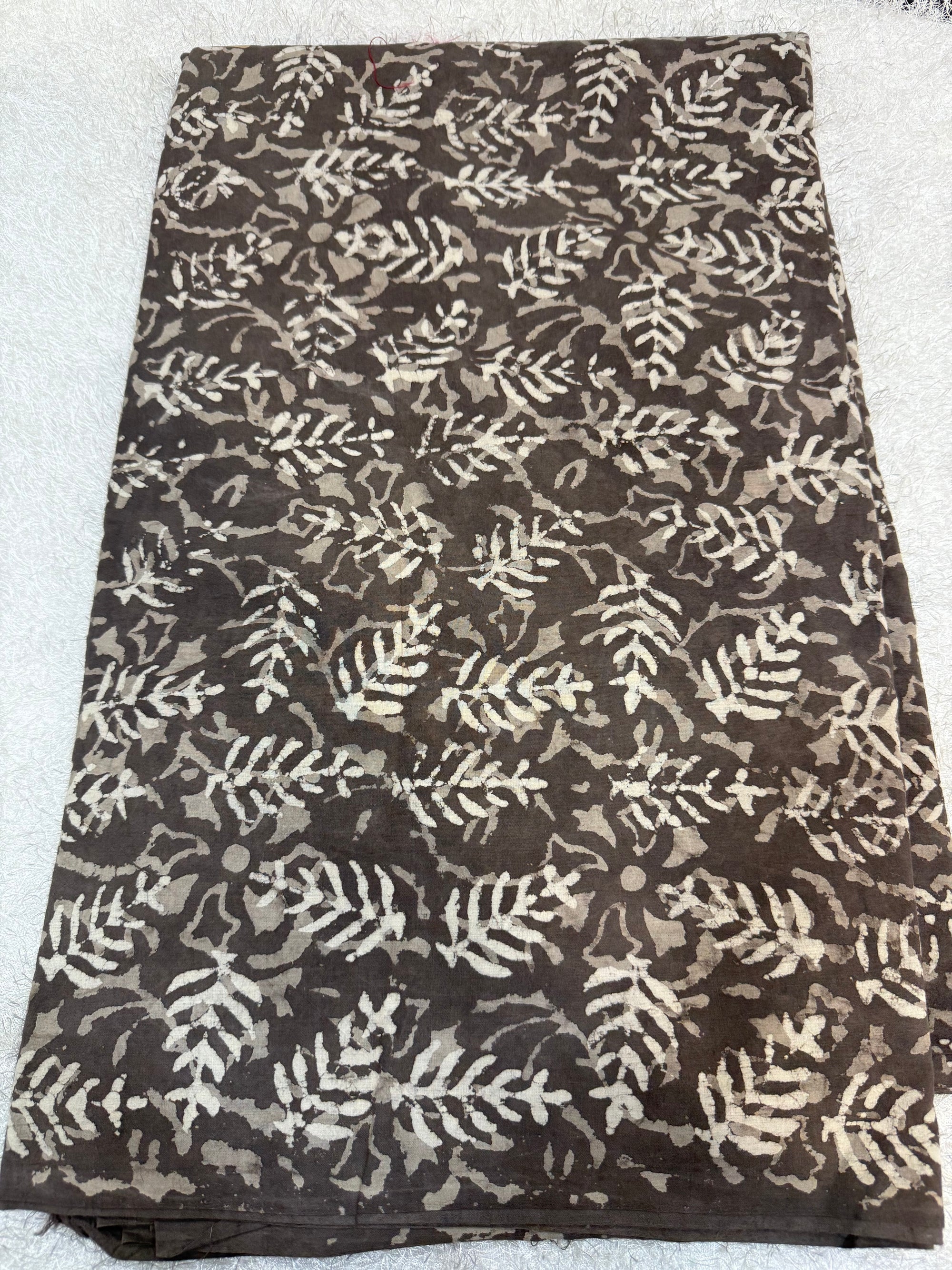 Dabu block Printed pure cotton fabric