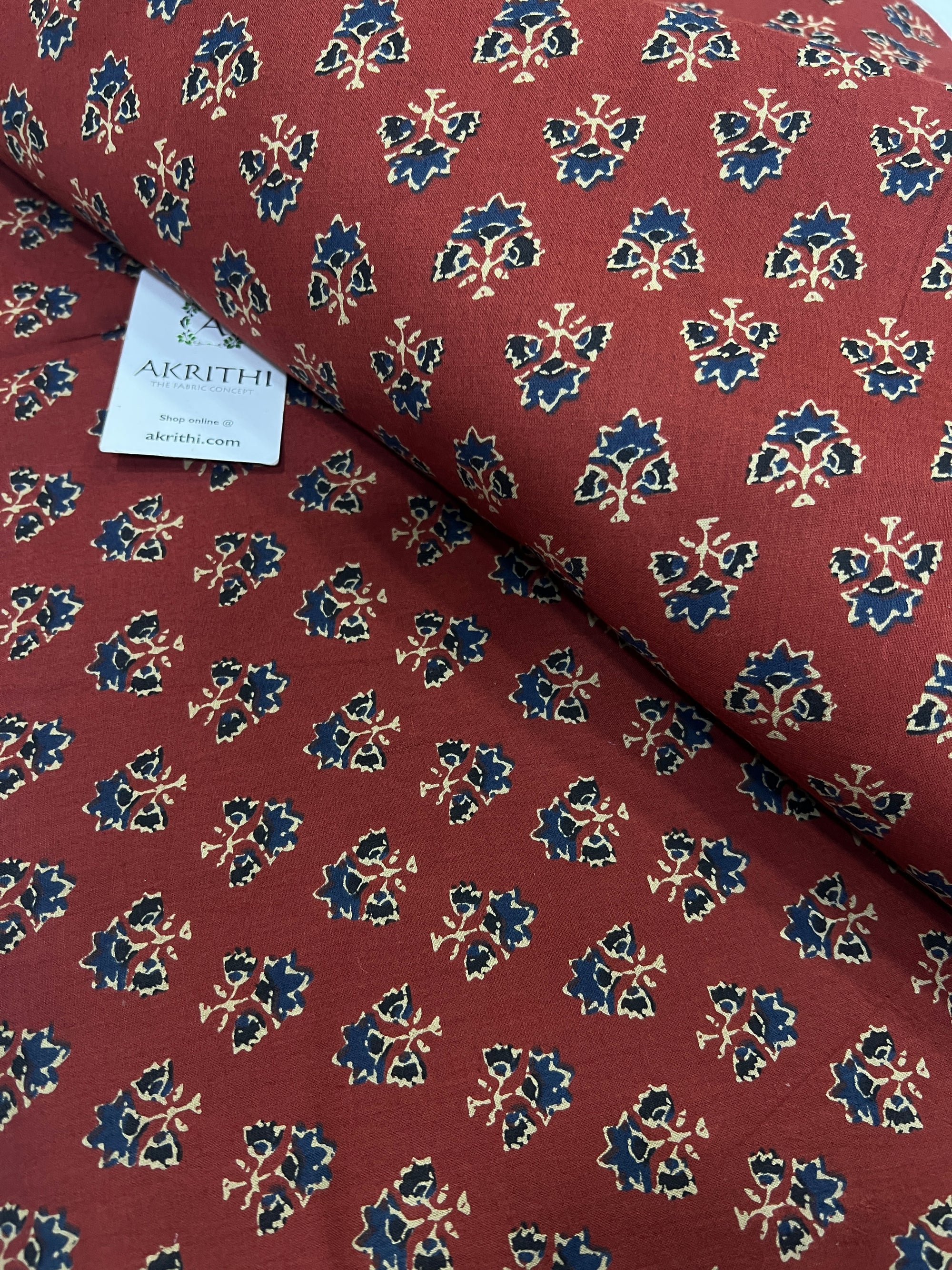 Printed pure cotton fabric 80 CM CUT