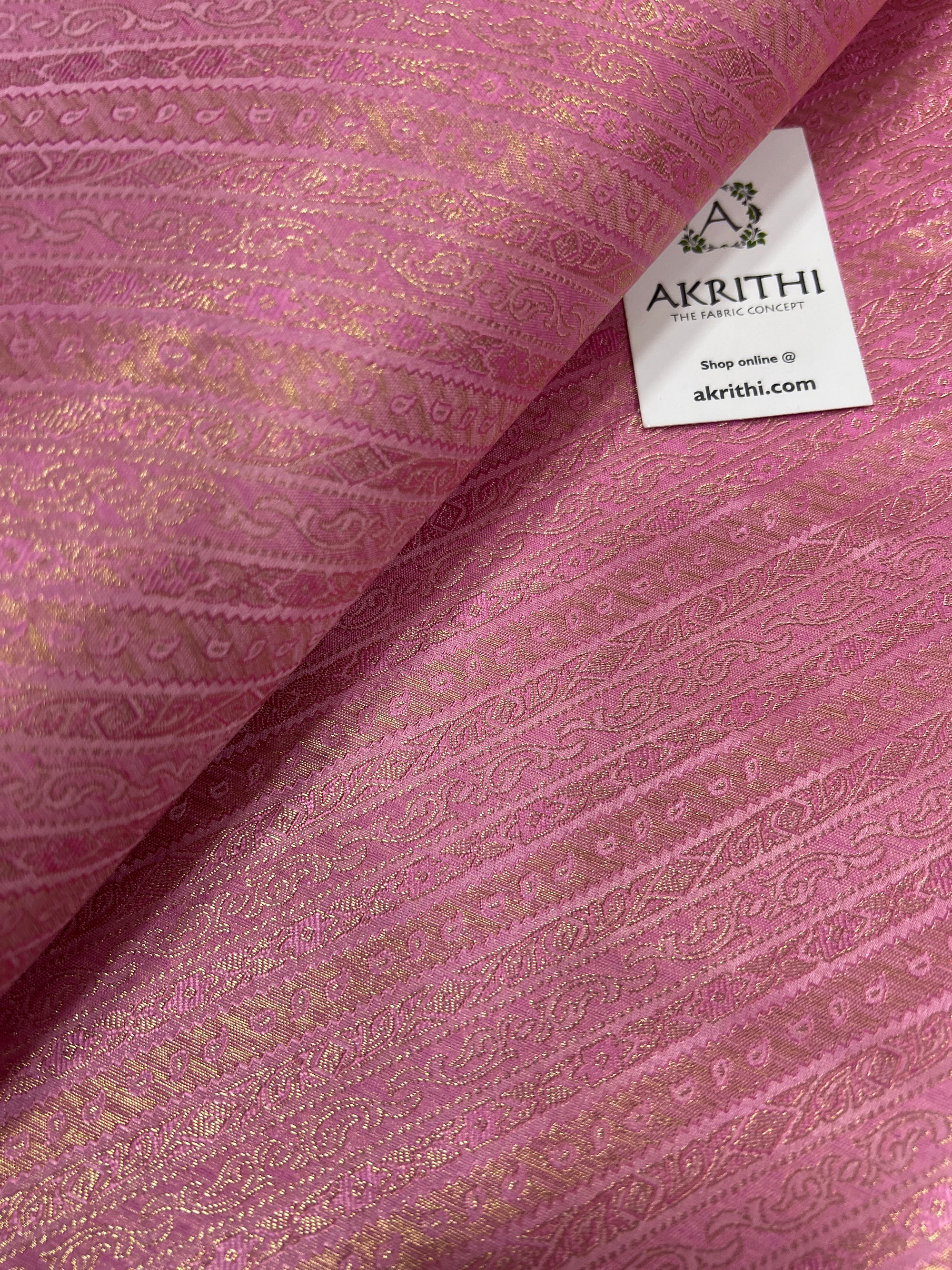 Pure Banarasi brocade fabric