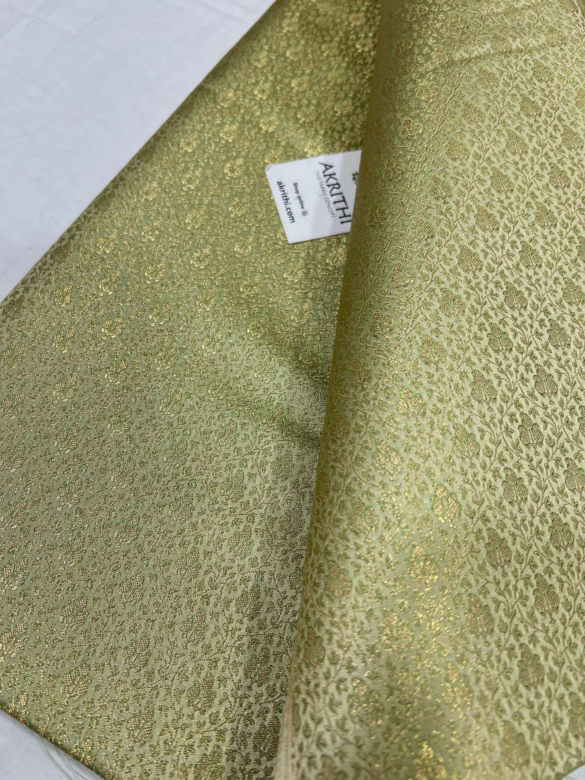 Pure Banarasi brocade fabric