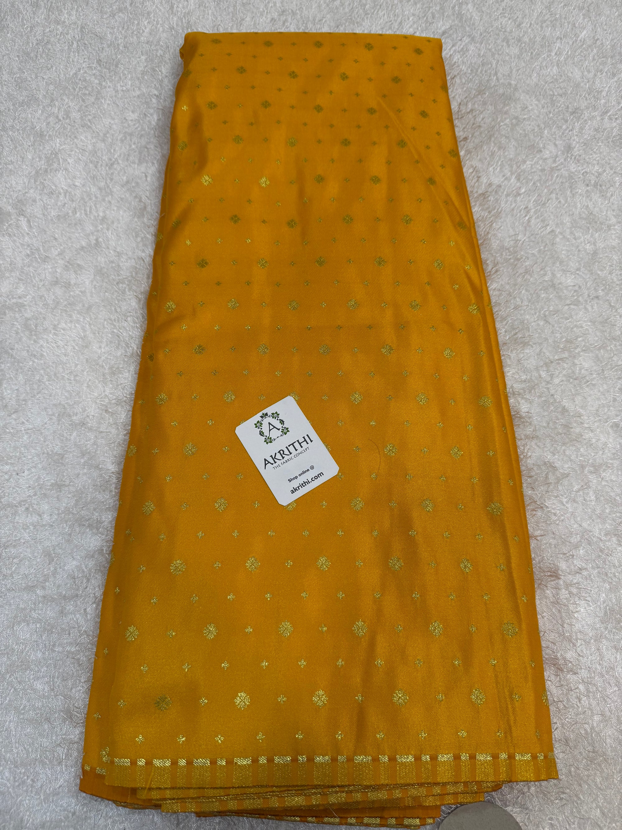 Pure Banarasi brocade butti fabric