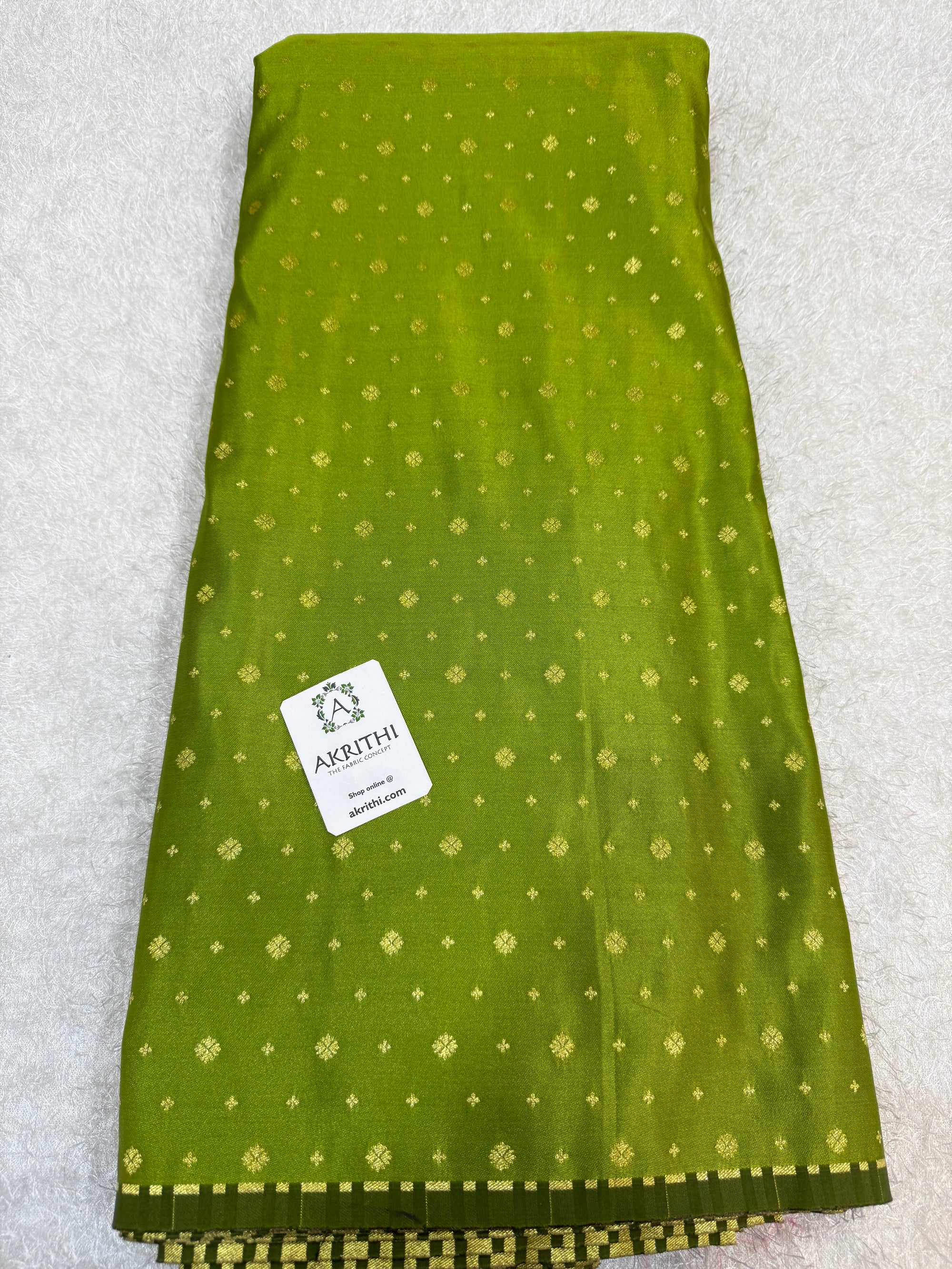 Pure Banarasi brocade butti fabric