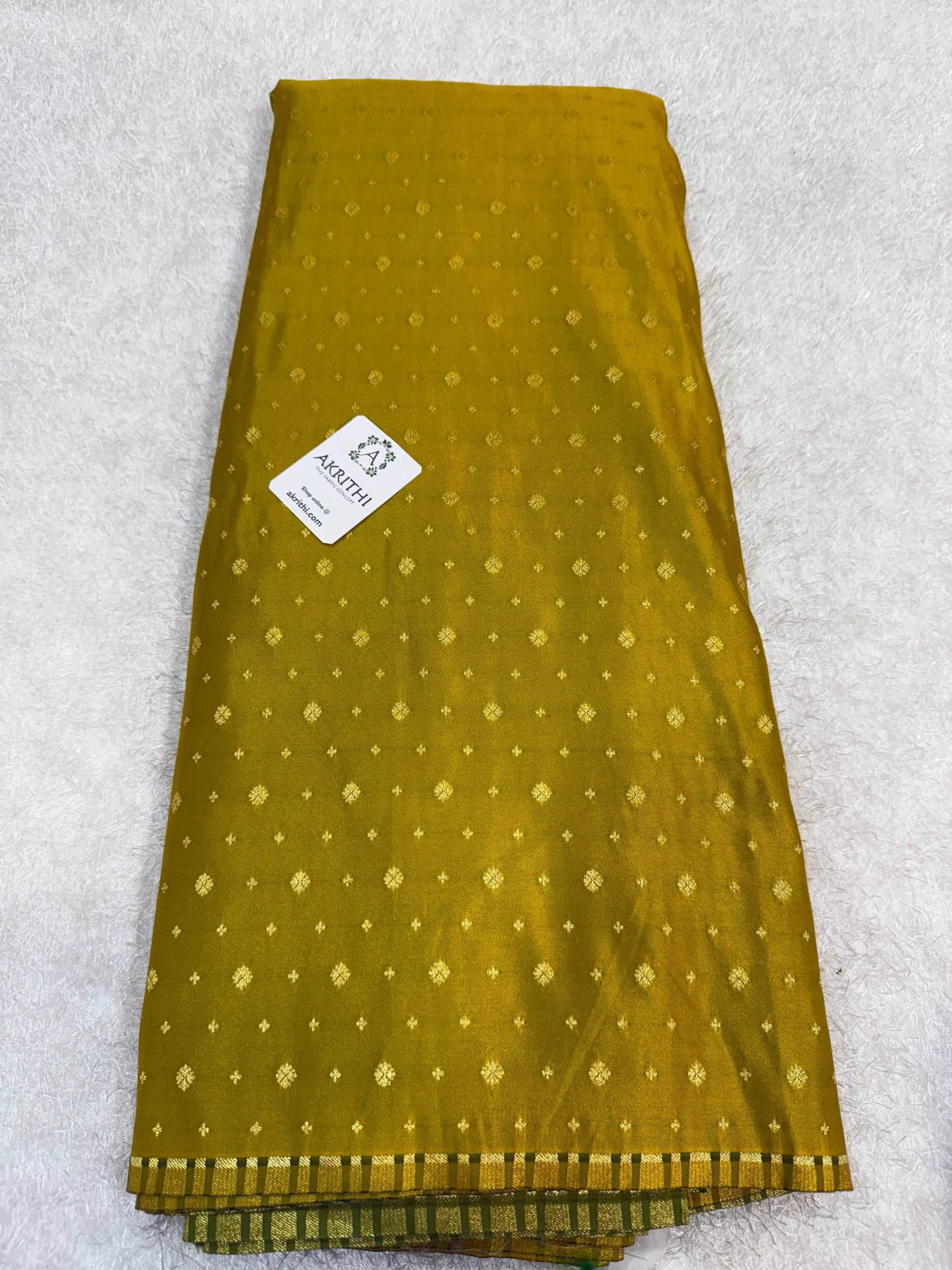 Pure Banarasi brocade butti fabric