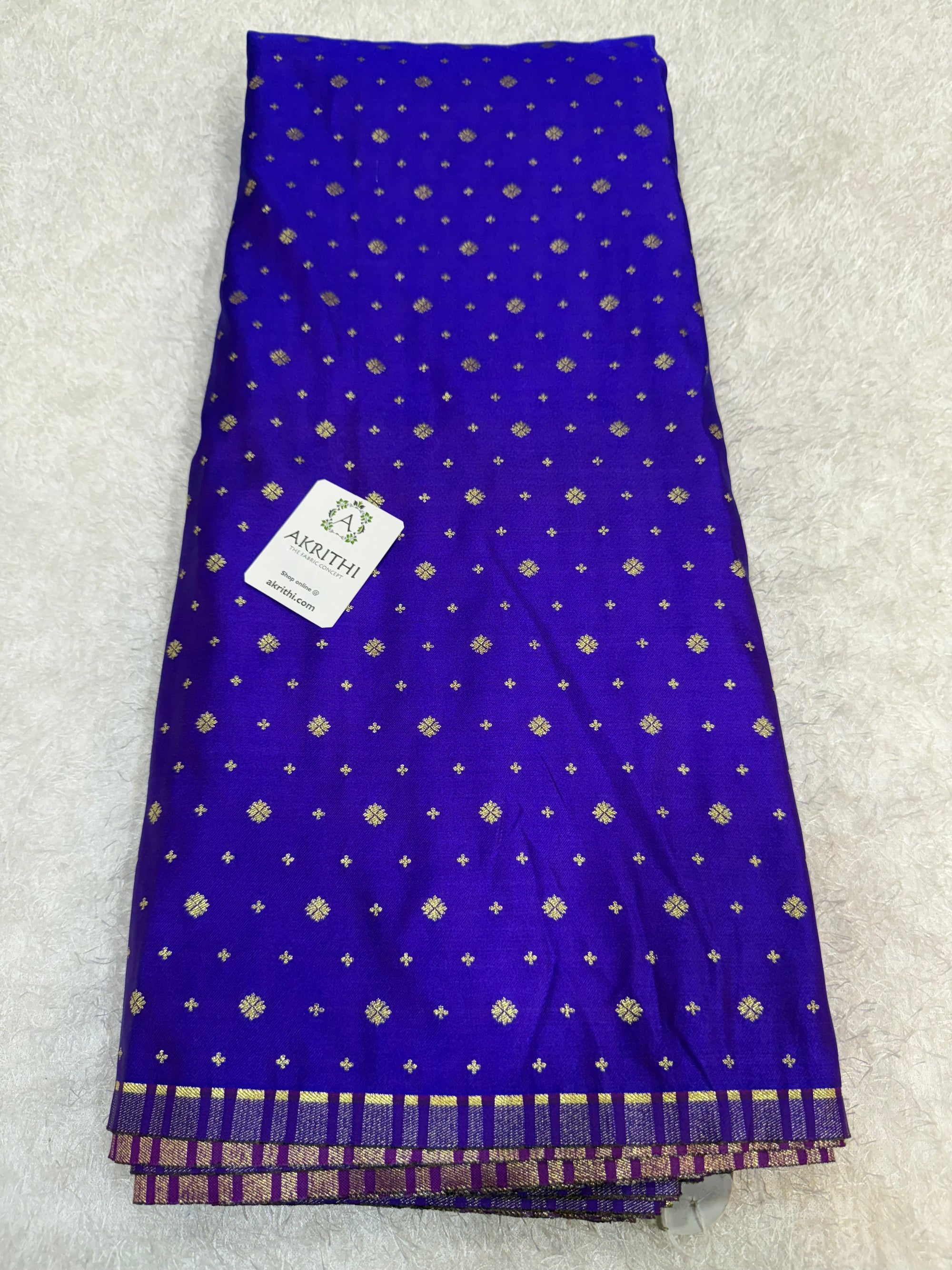Pure Banarasi brocade butti fabric