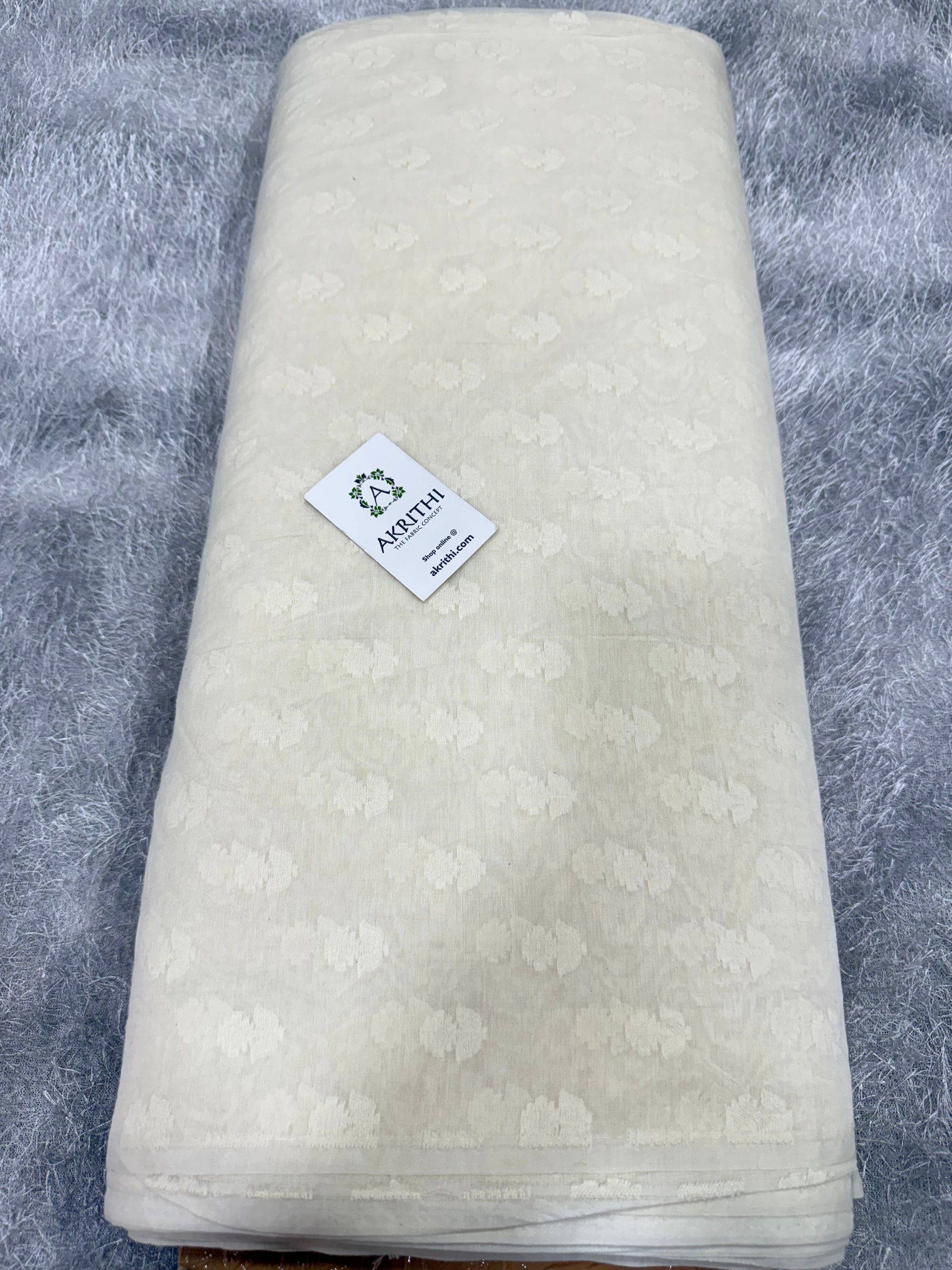 Dyeable banarasi Handloom chanderi cotton fabric