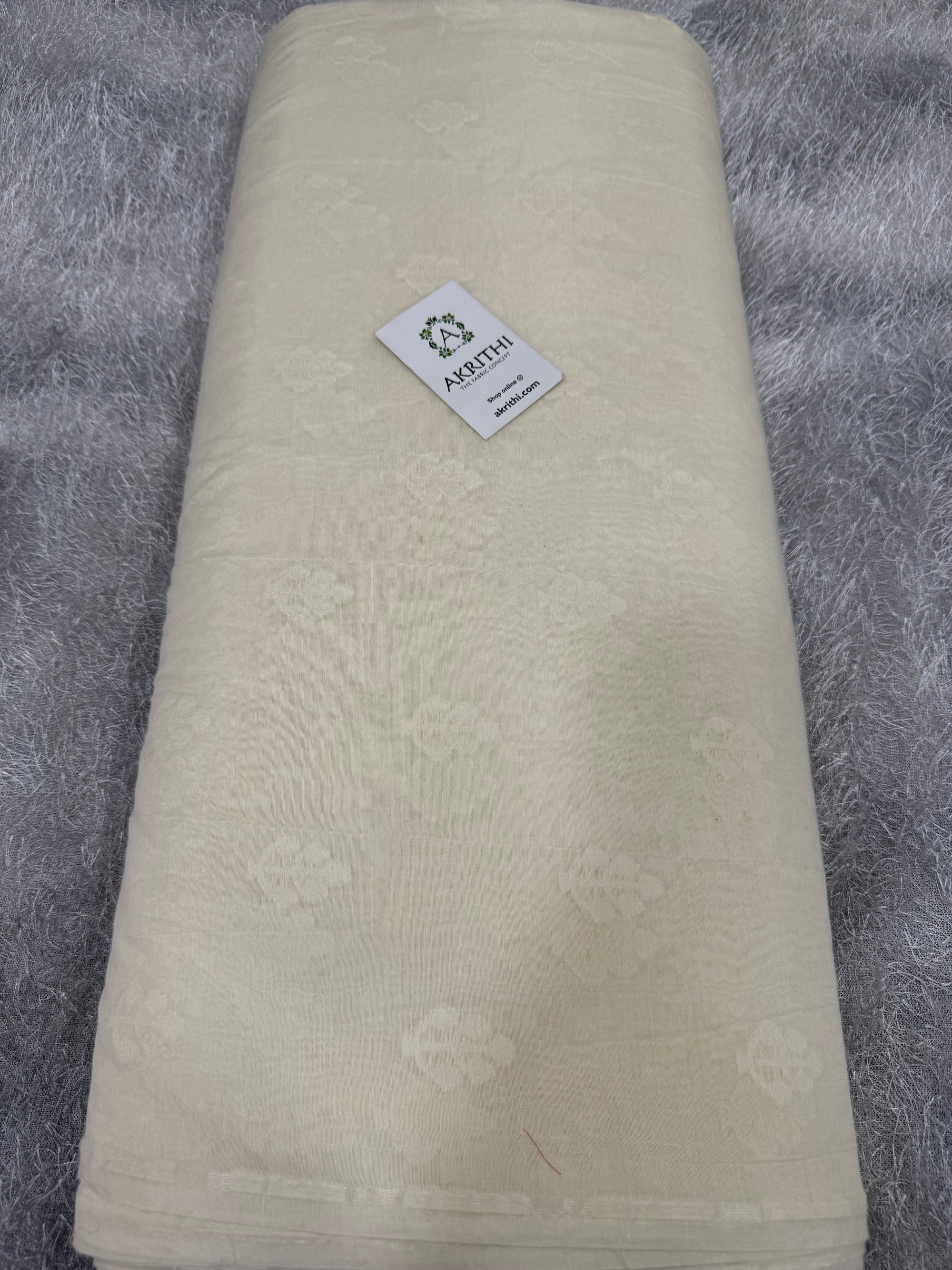 Dyeable banarasi Handloom chanderi cotton fabric