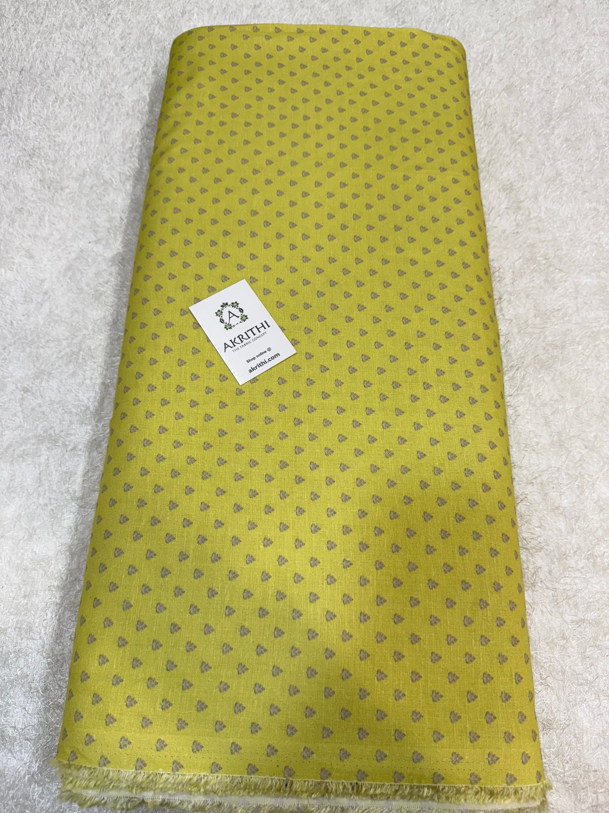 Digital Printed pure linen cotton fabric