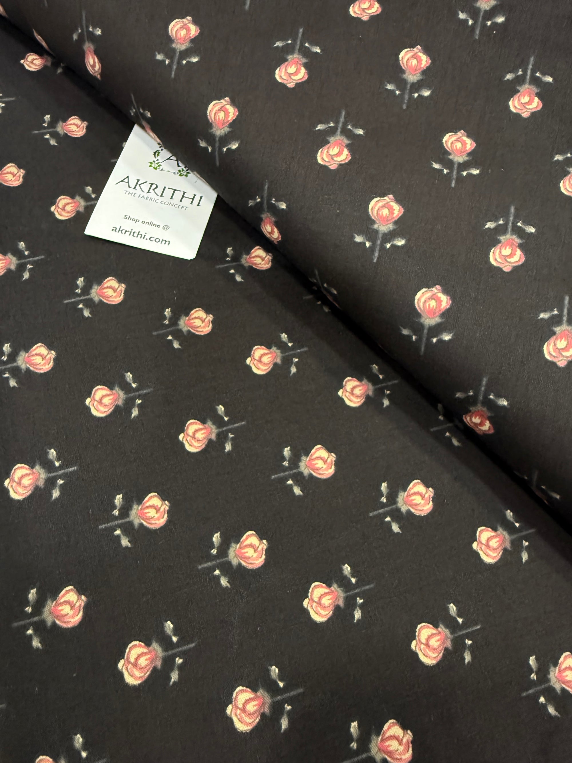 Printed pure cotton fabric