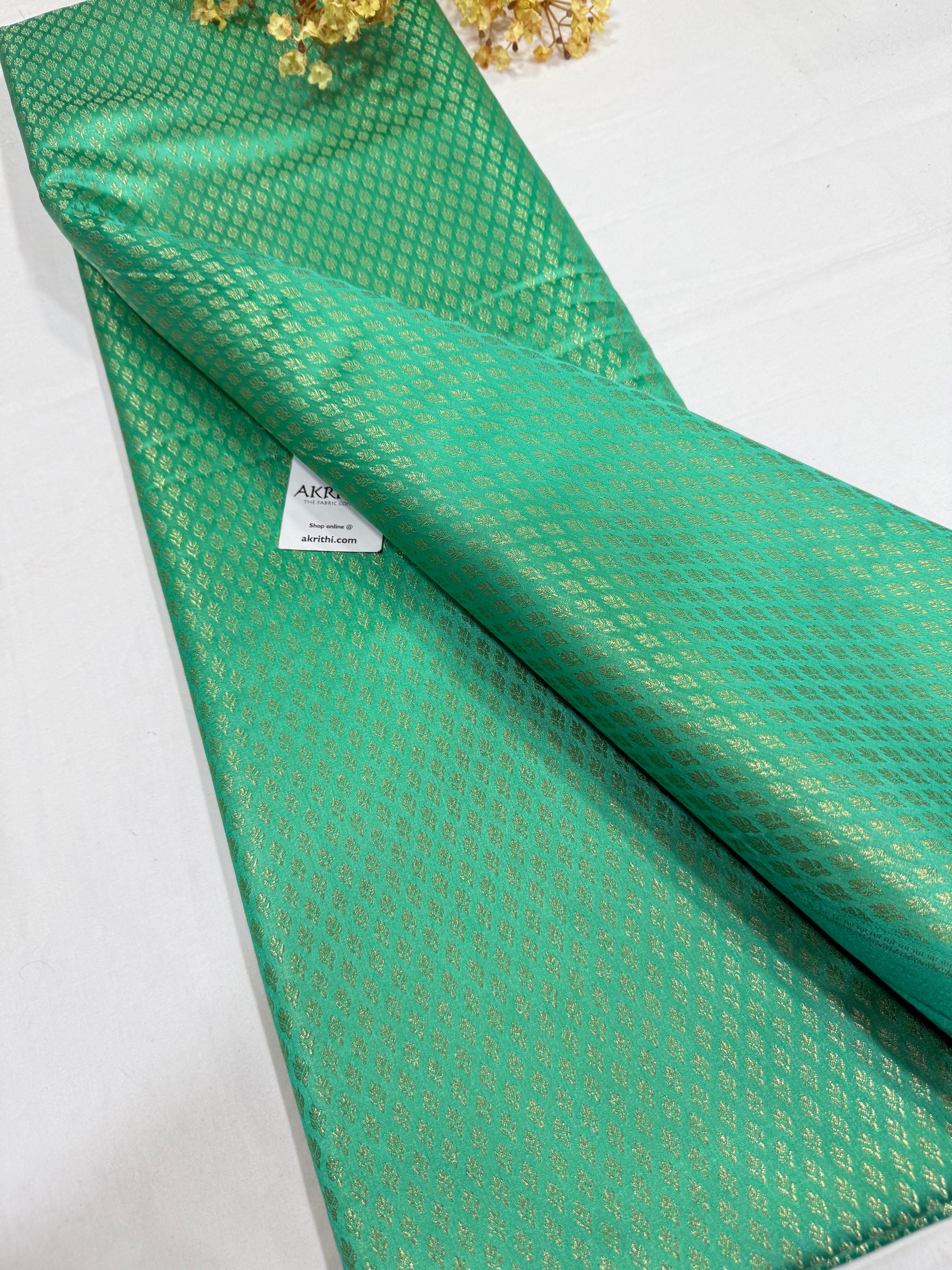 Pure Banarasi brocade fabric