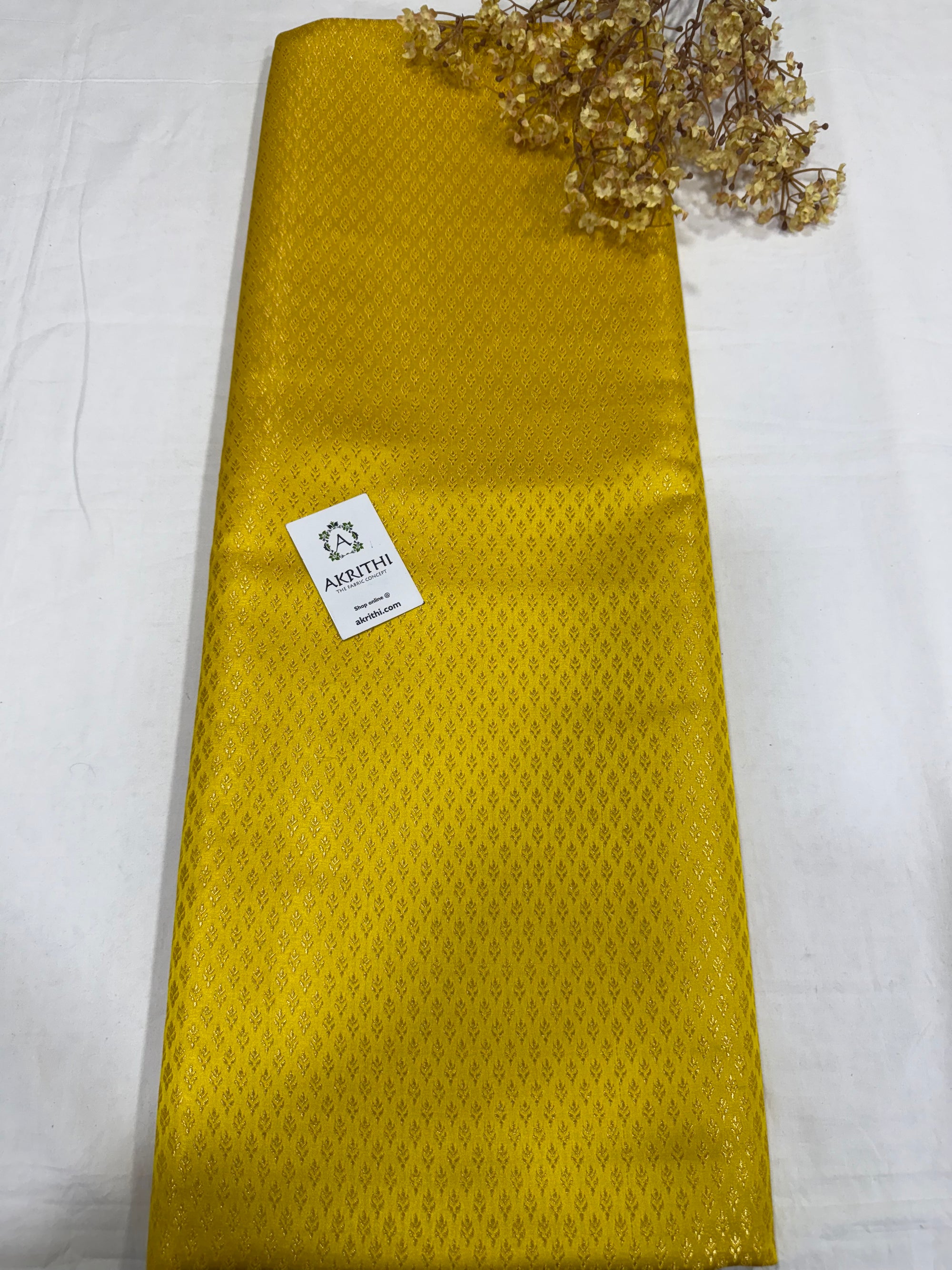 Pure Banarasi brocade fabric