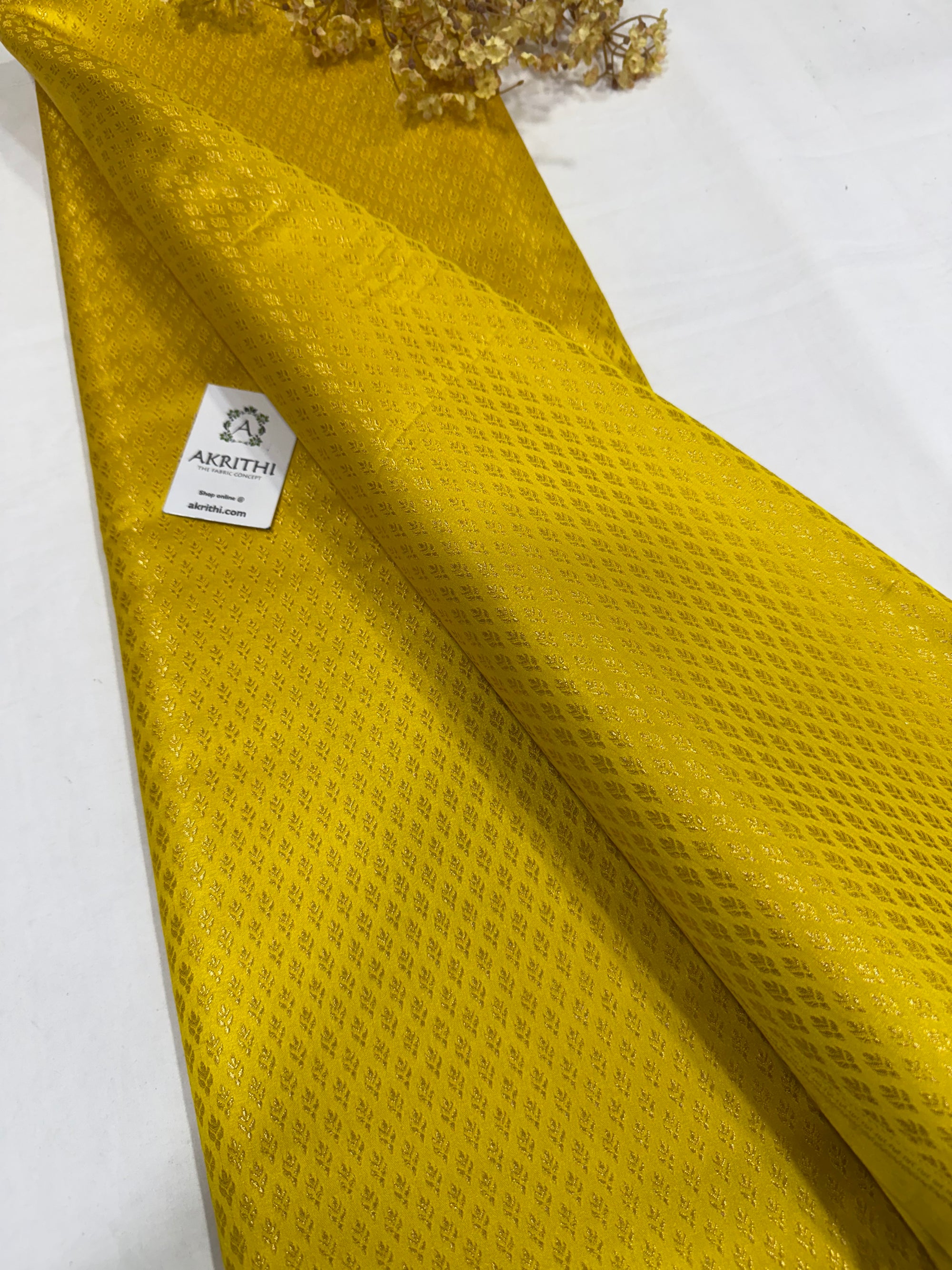 Pure Banarasi brocade fabric