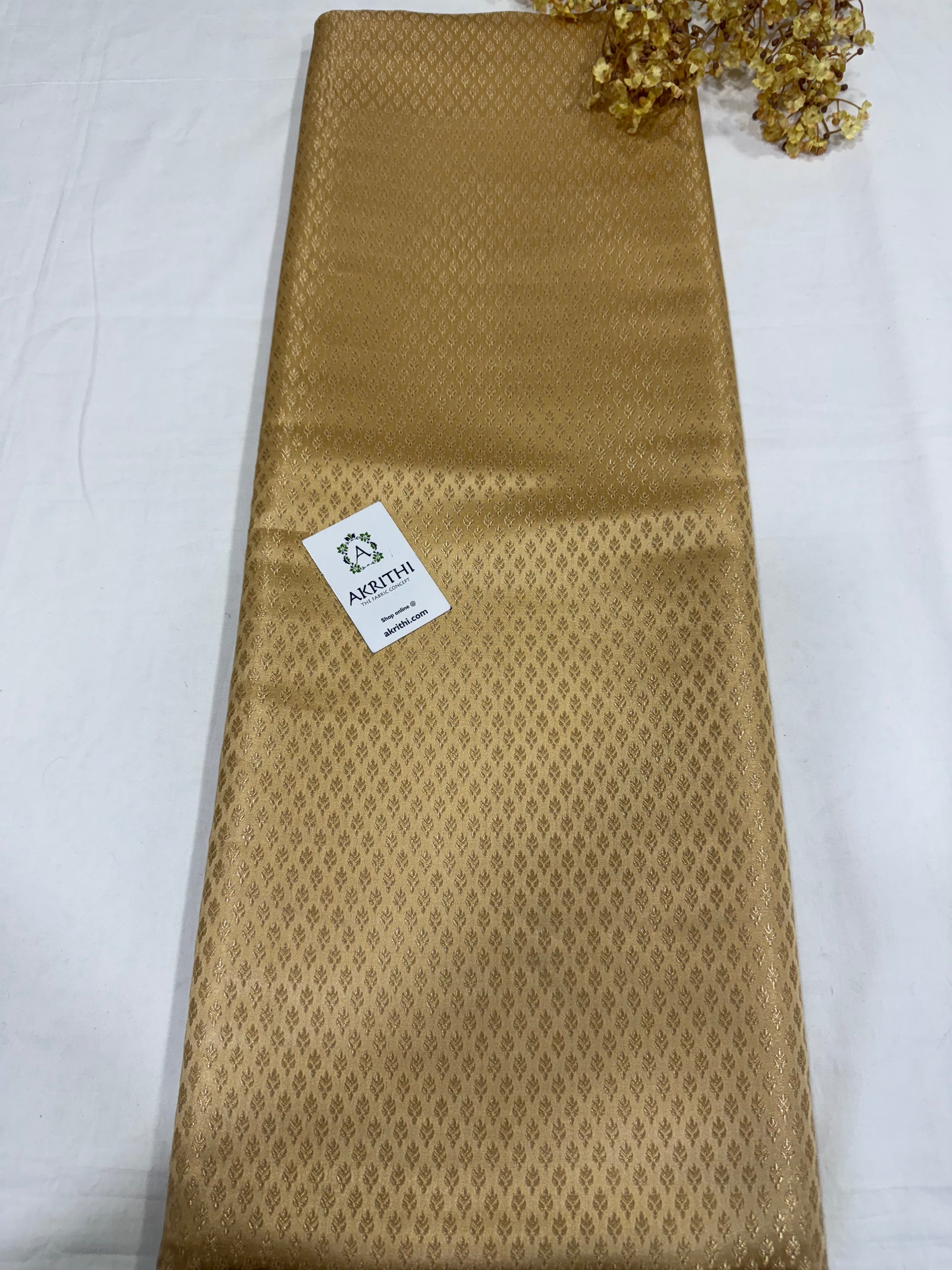 Pure Banarasi brocade fabric