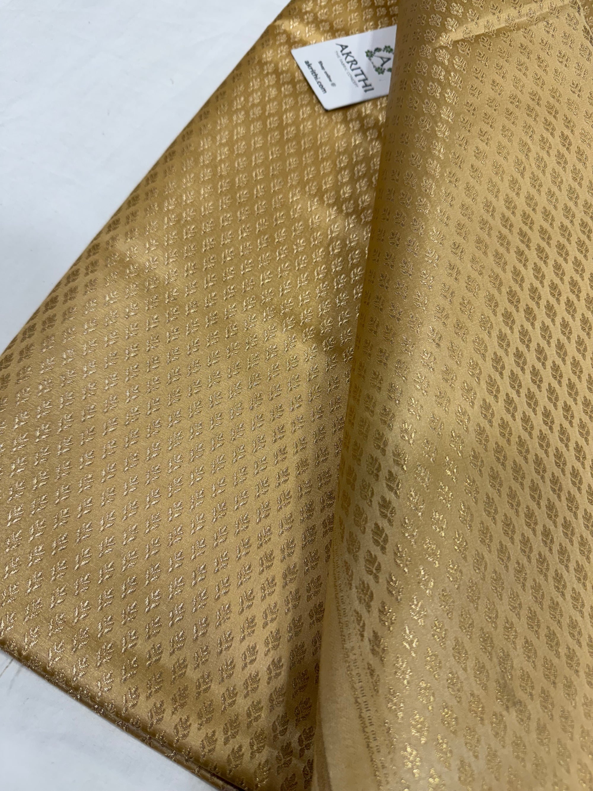 Pure Banarasi brocade fabric