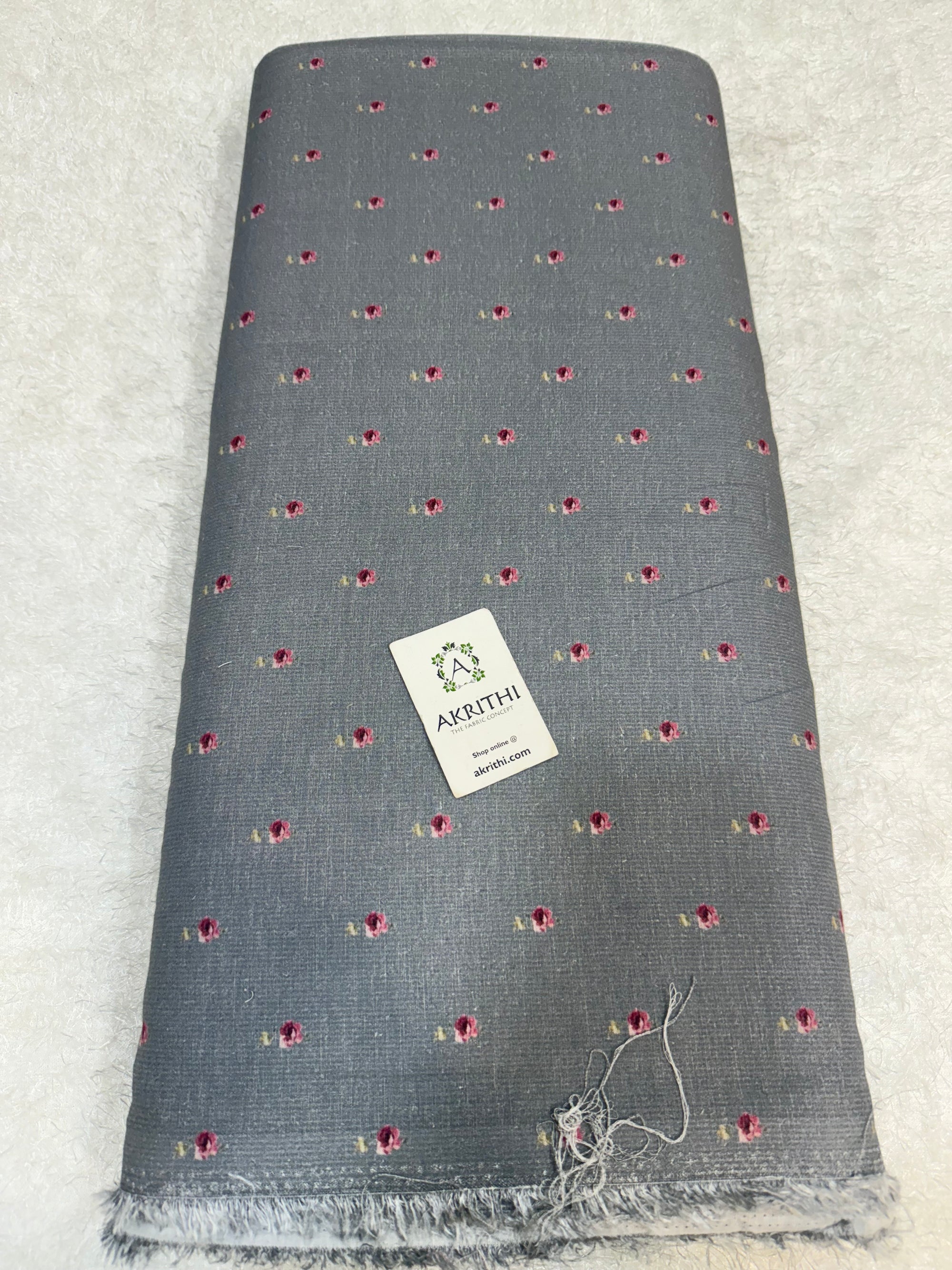 Digital Printed pure linen cotton fabric