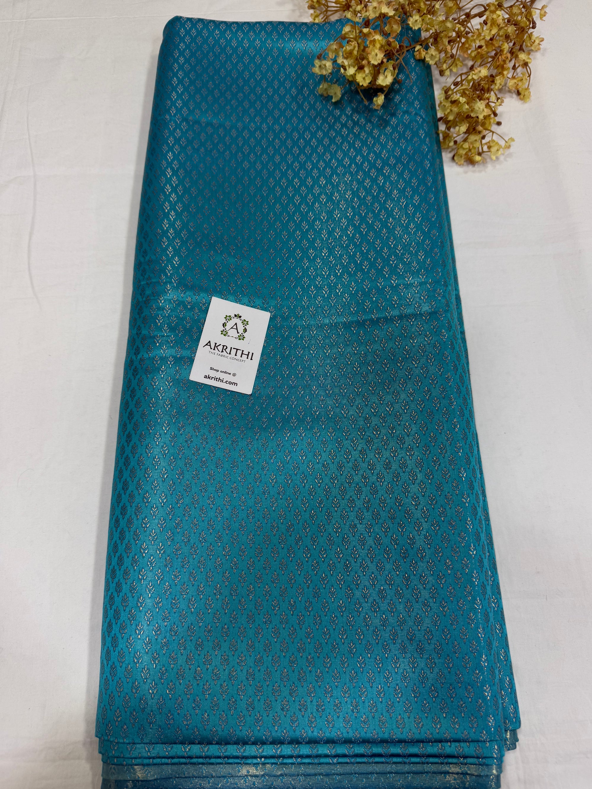 Pure Banarasi brocade fabric