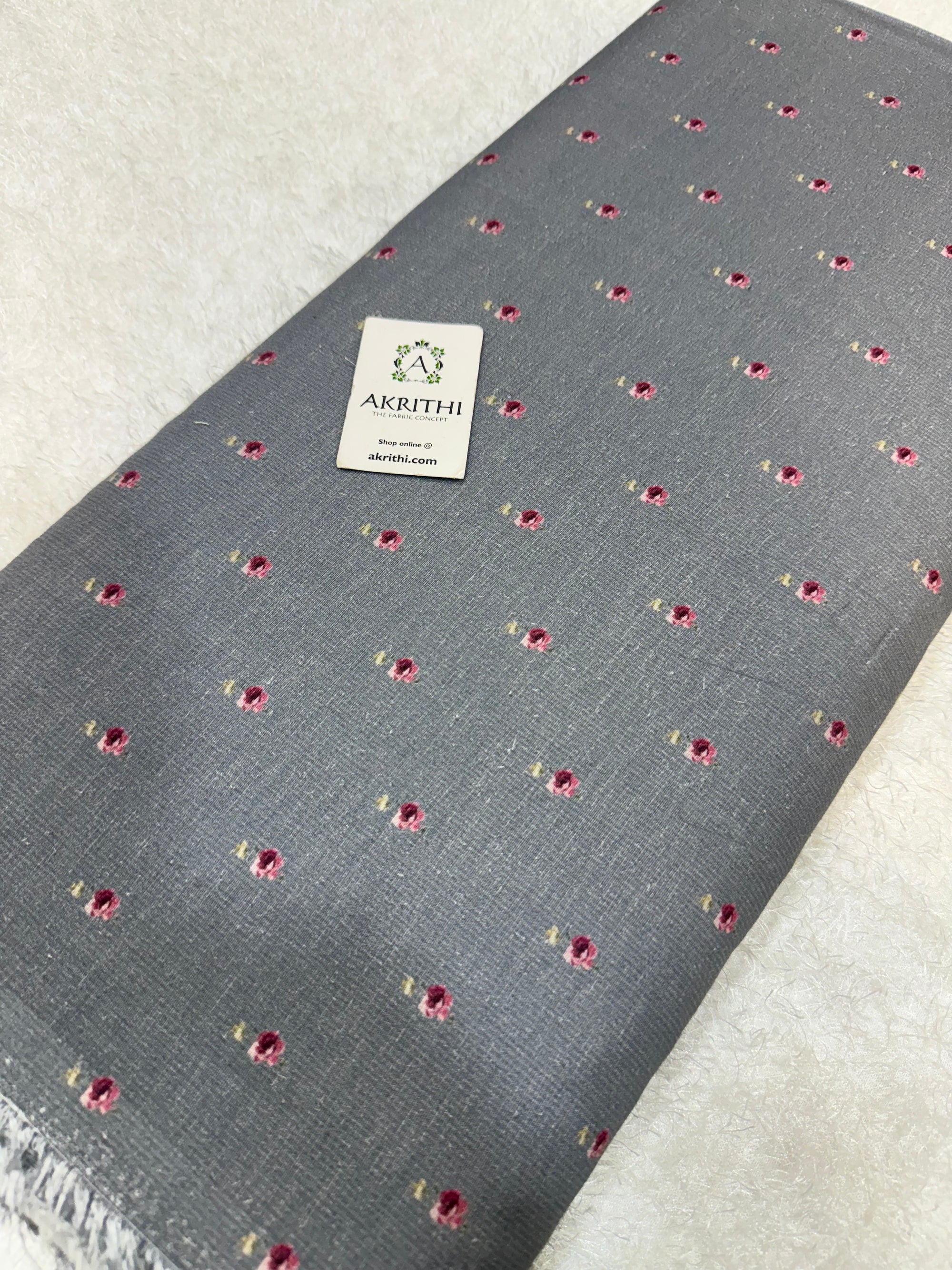 Digital Printed pure linen cotton fabric