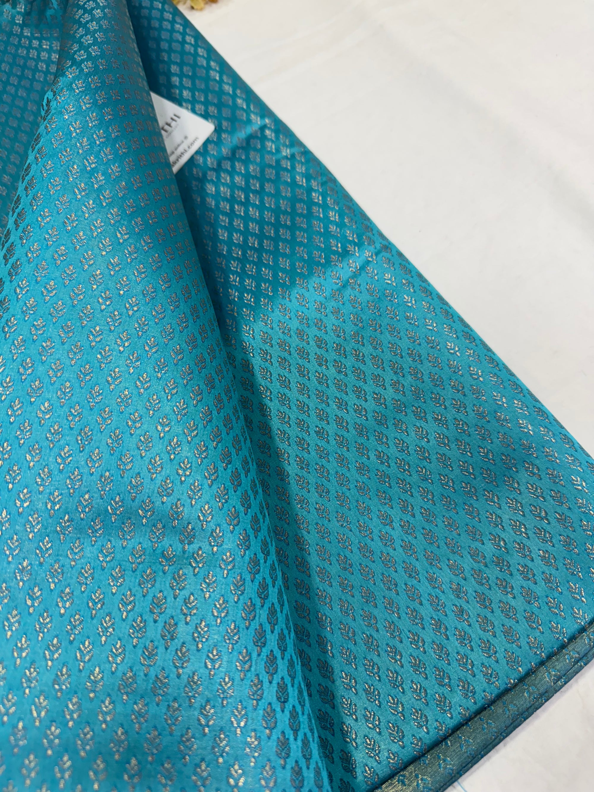 Pure Banarasi brocade fabric