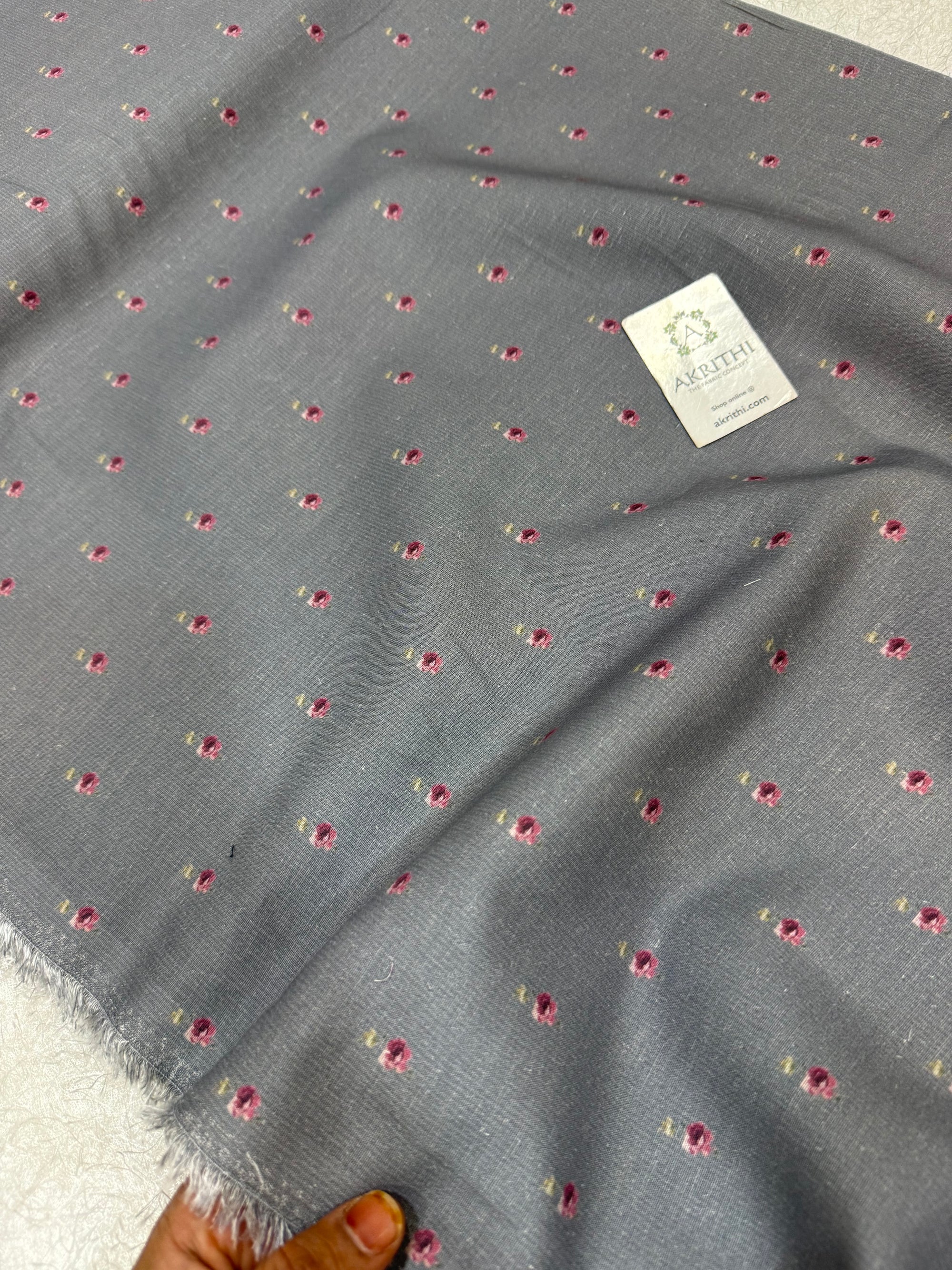 Digital Printed pure linen cotton fabric