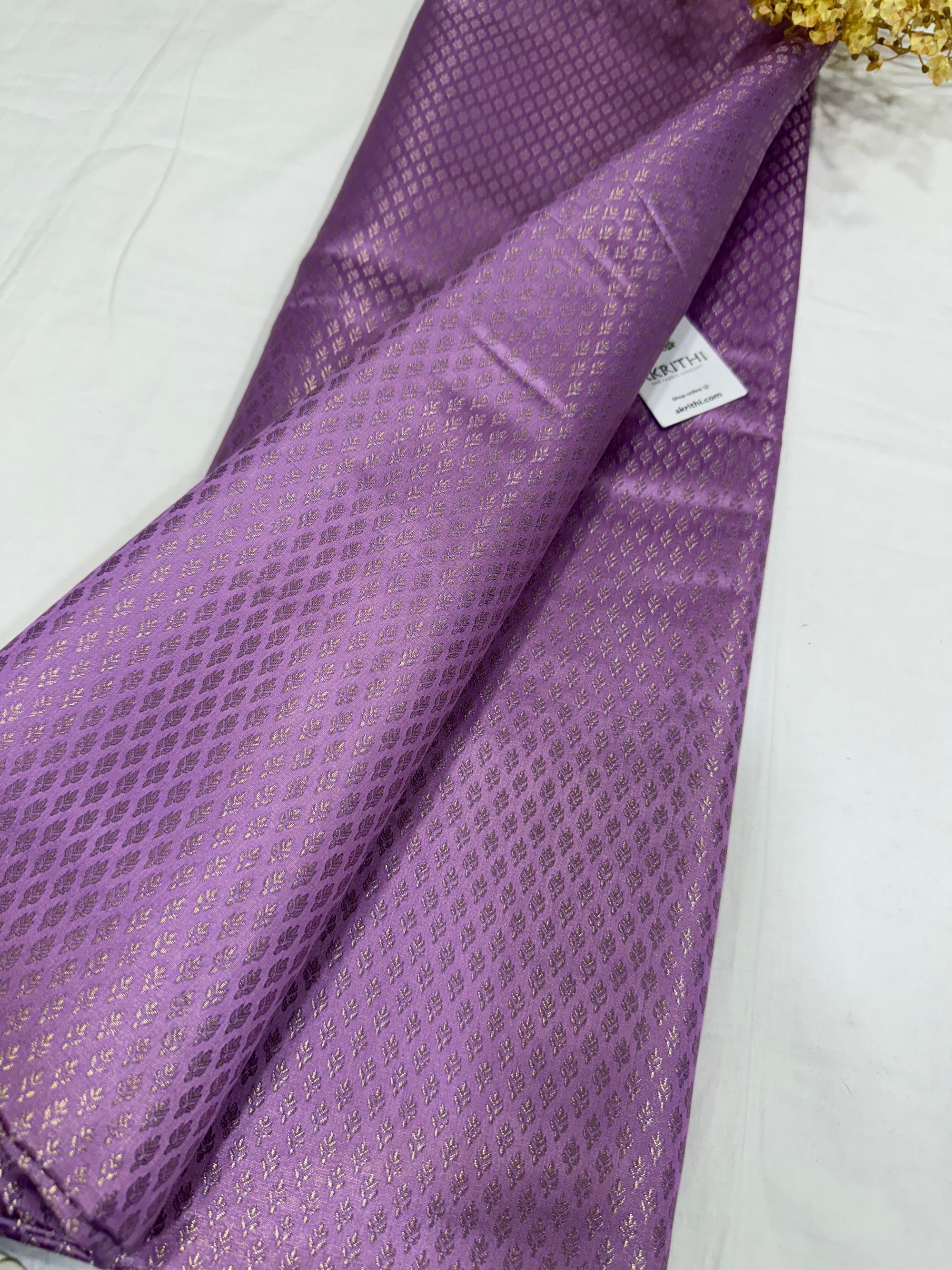 Pure Banarasi brocade fabric