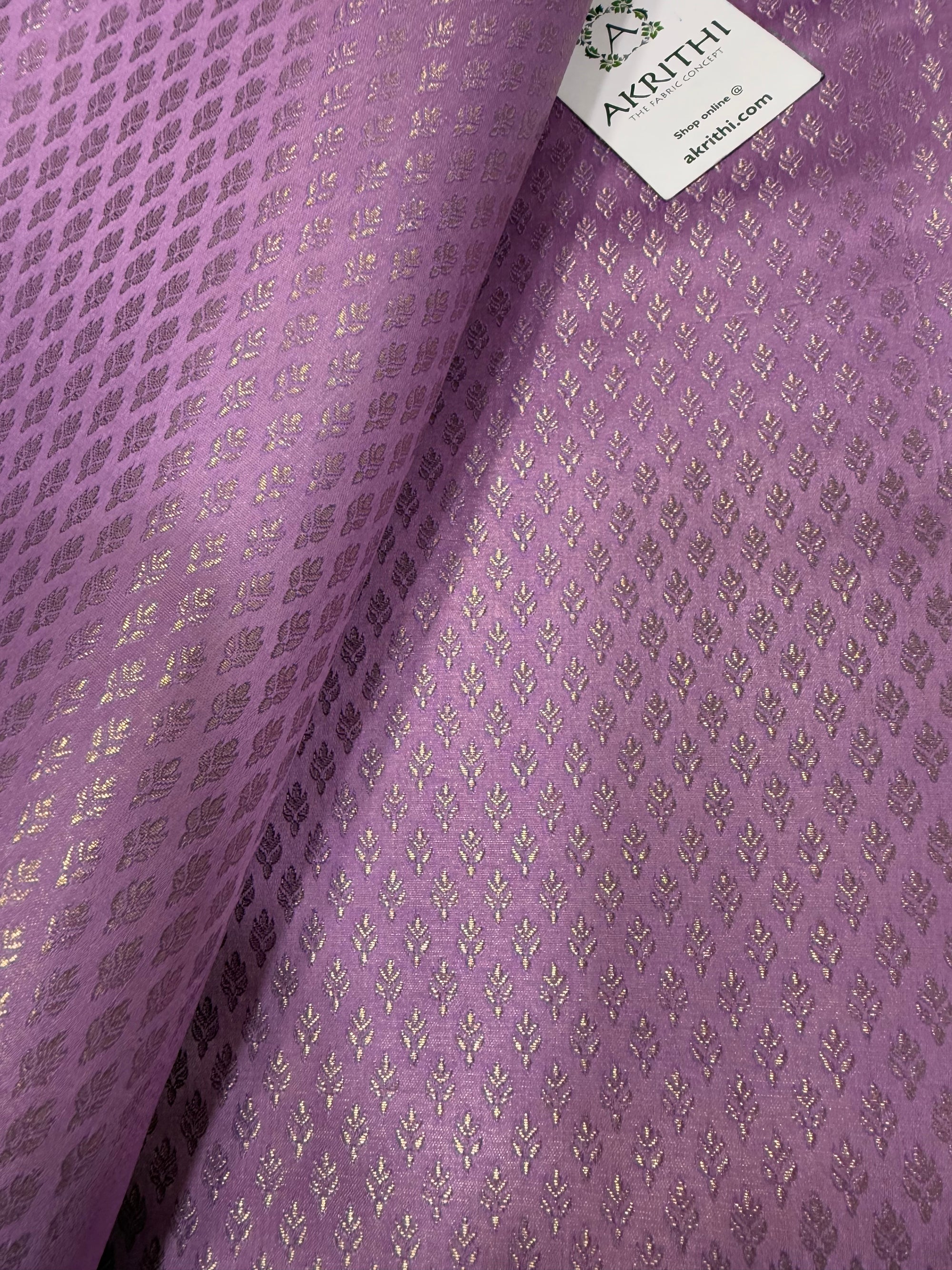 Pure Banarasi brocade fabric