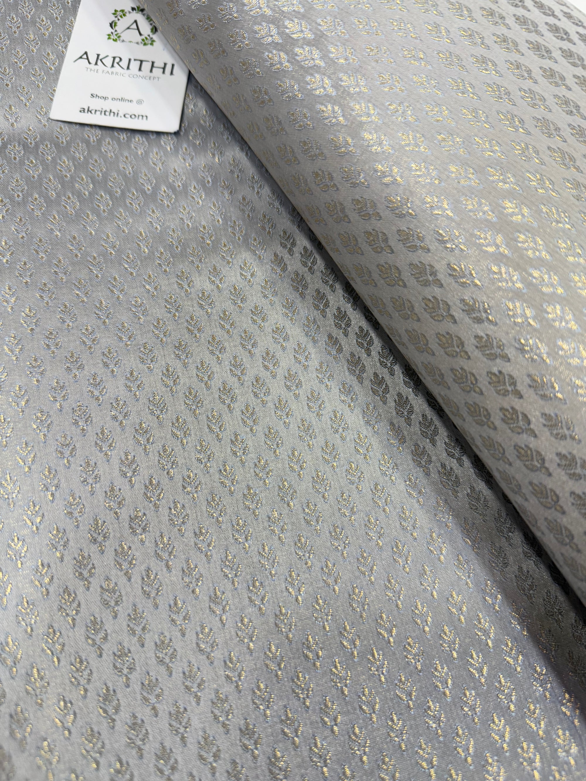Pure Banarasi brocade fabric