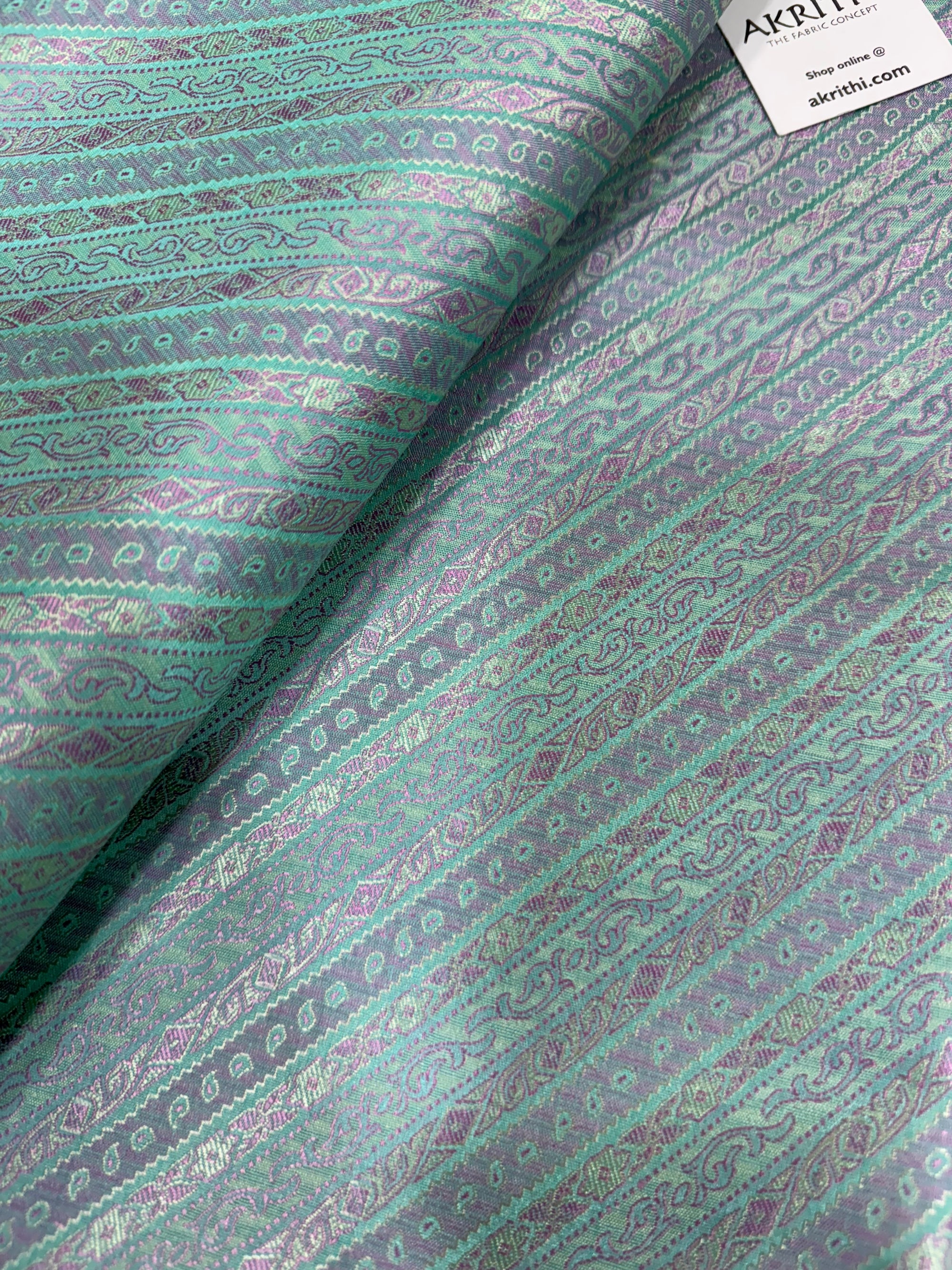 Pure Banarasi brocade fabric
