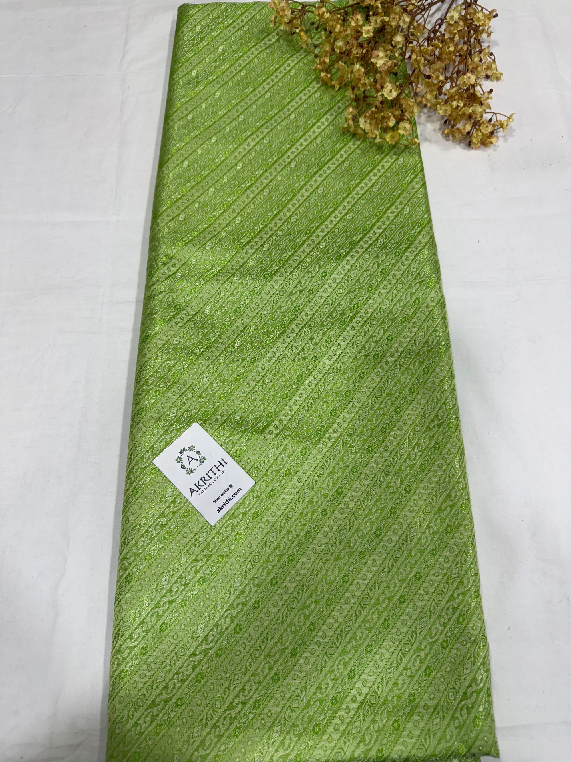 Pure Banarasi brocade fabric