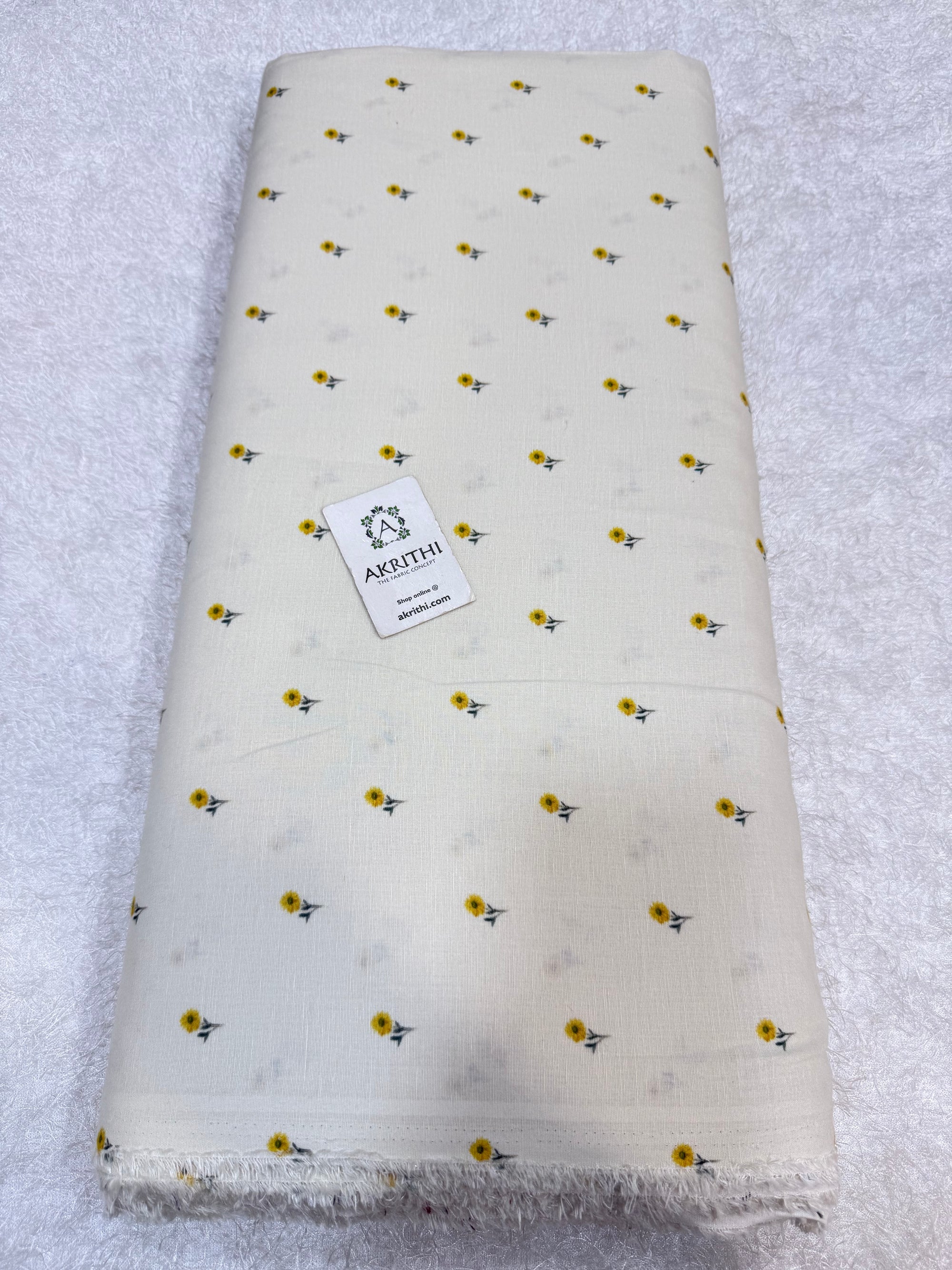 Digital Printed pure linen cotton fabric