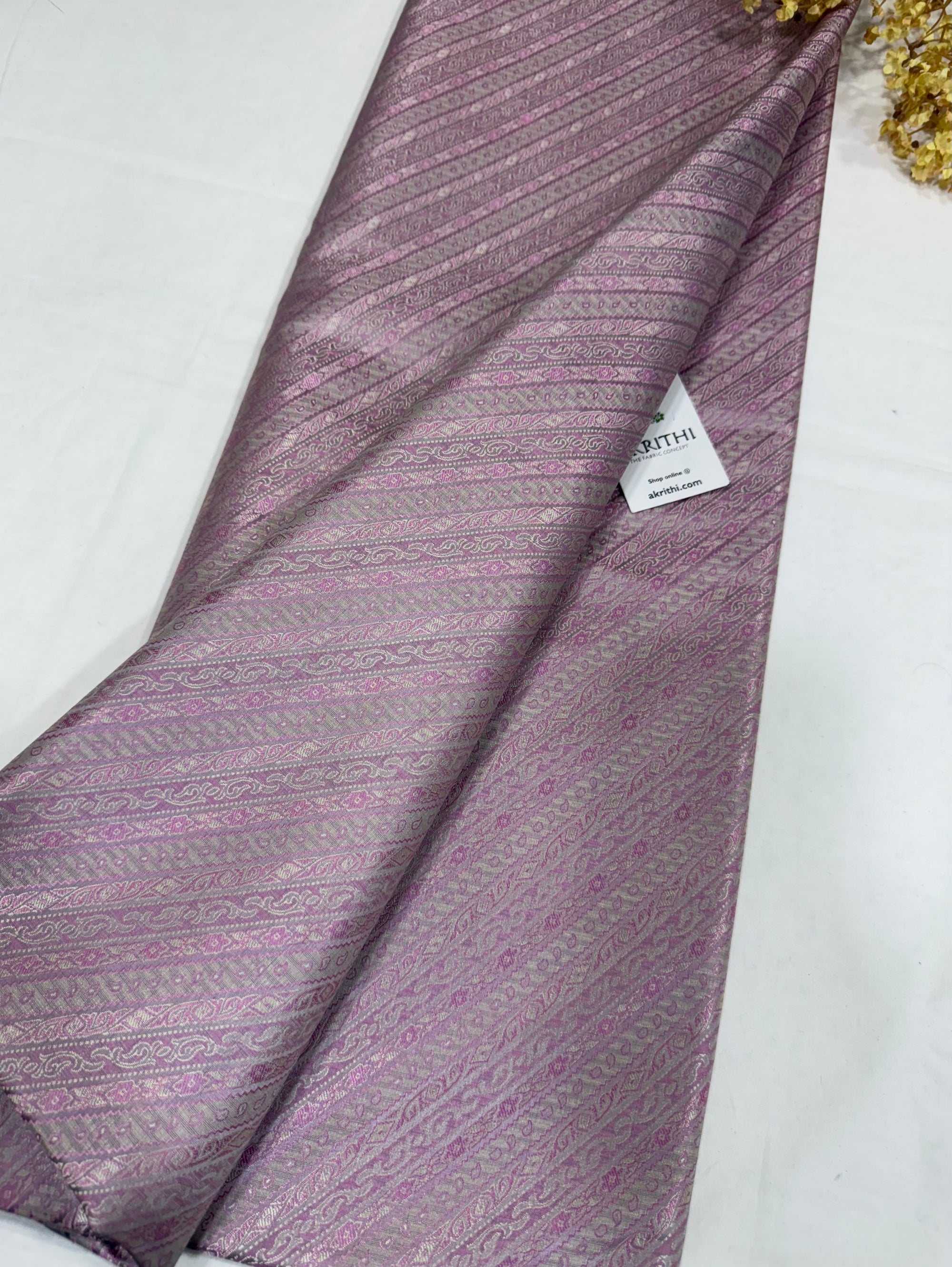Pure Banarasi brocade fabric