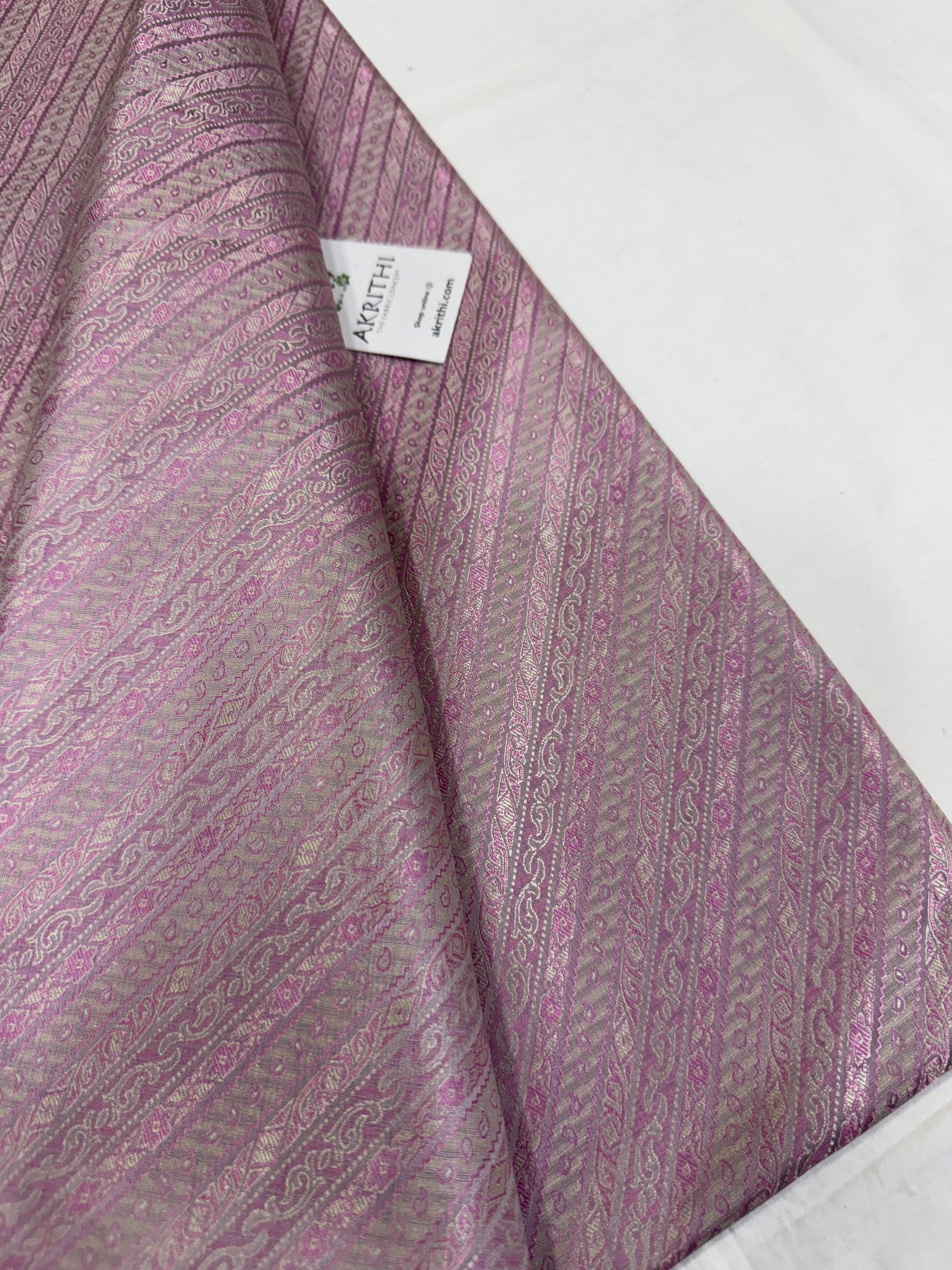 Pure Banarasi brocade fabric