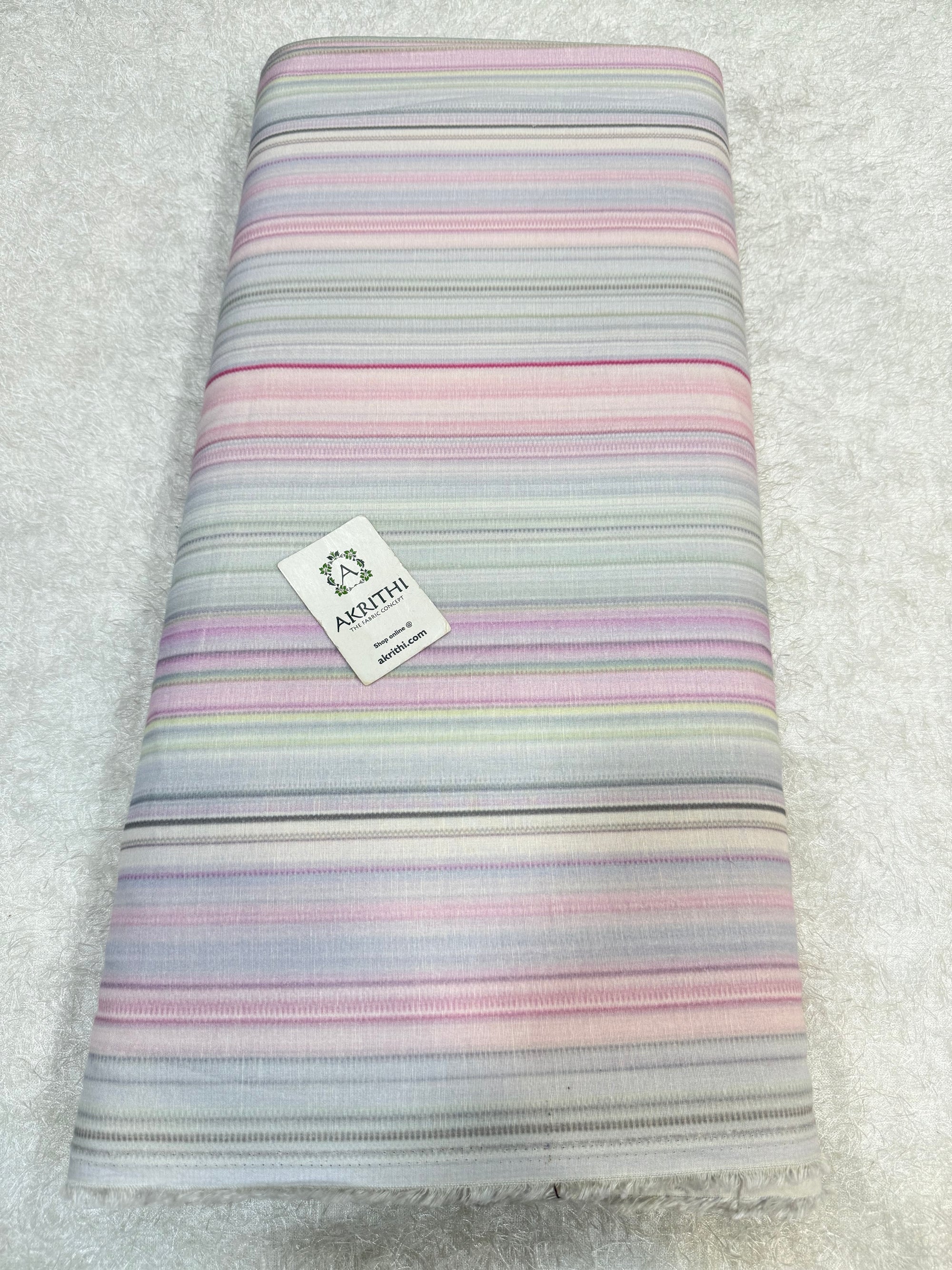 Digital Printed pure linen cotton fabric