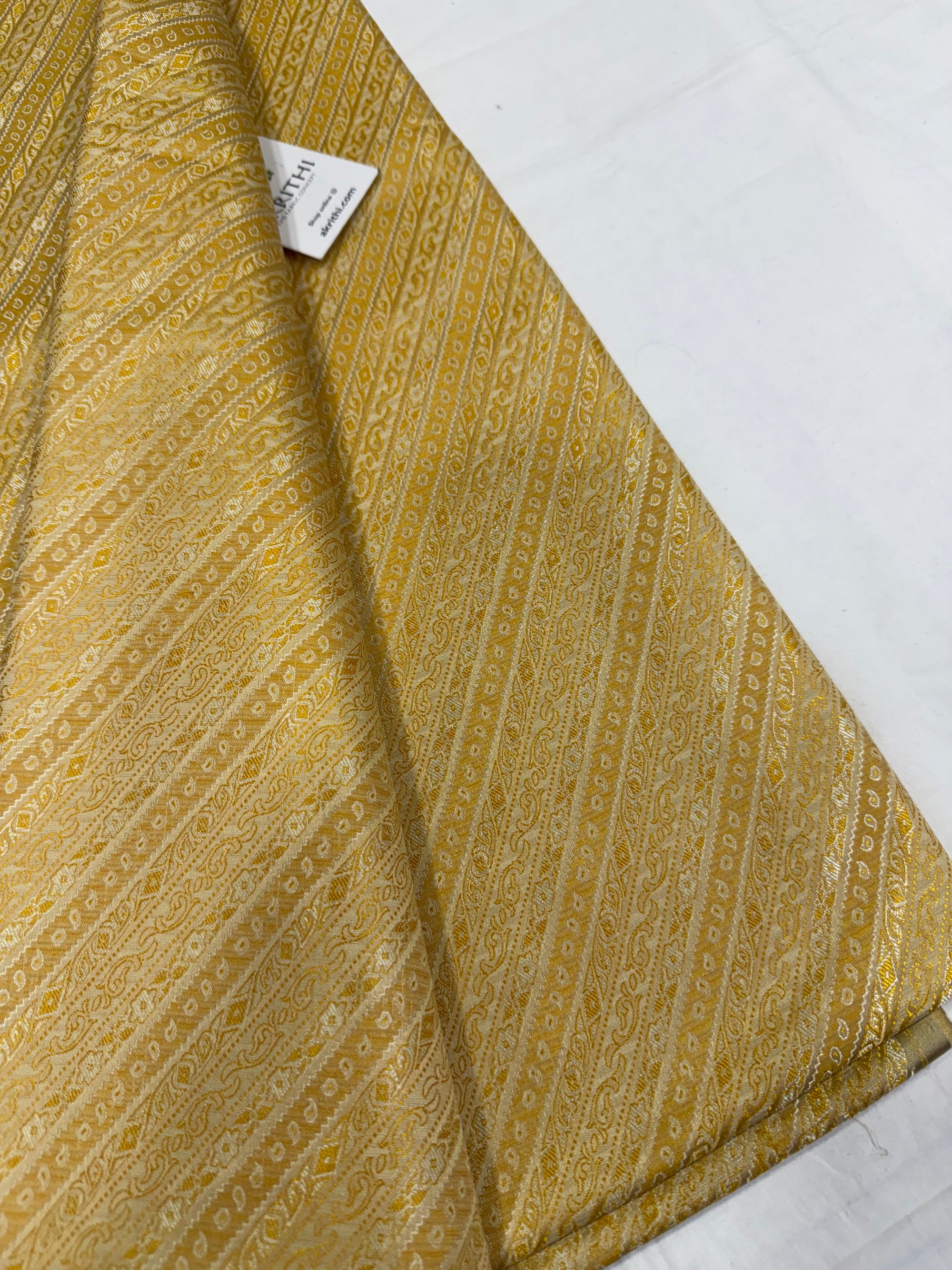 Pure Banarasi brocade fabric