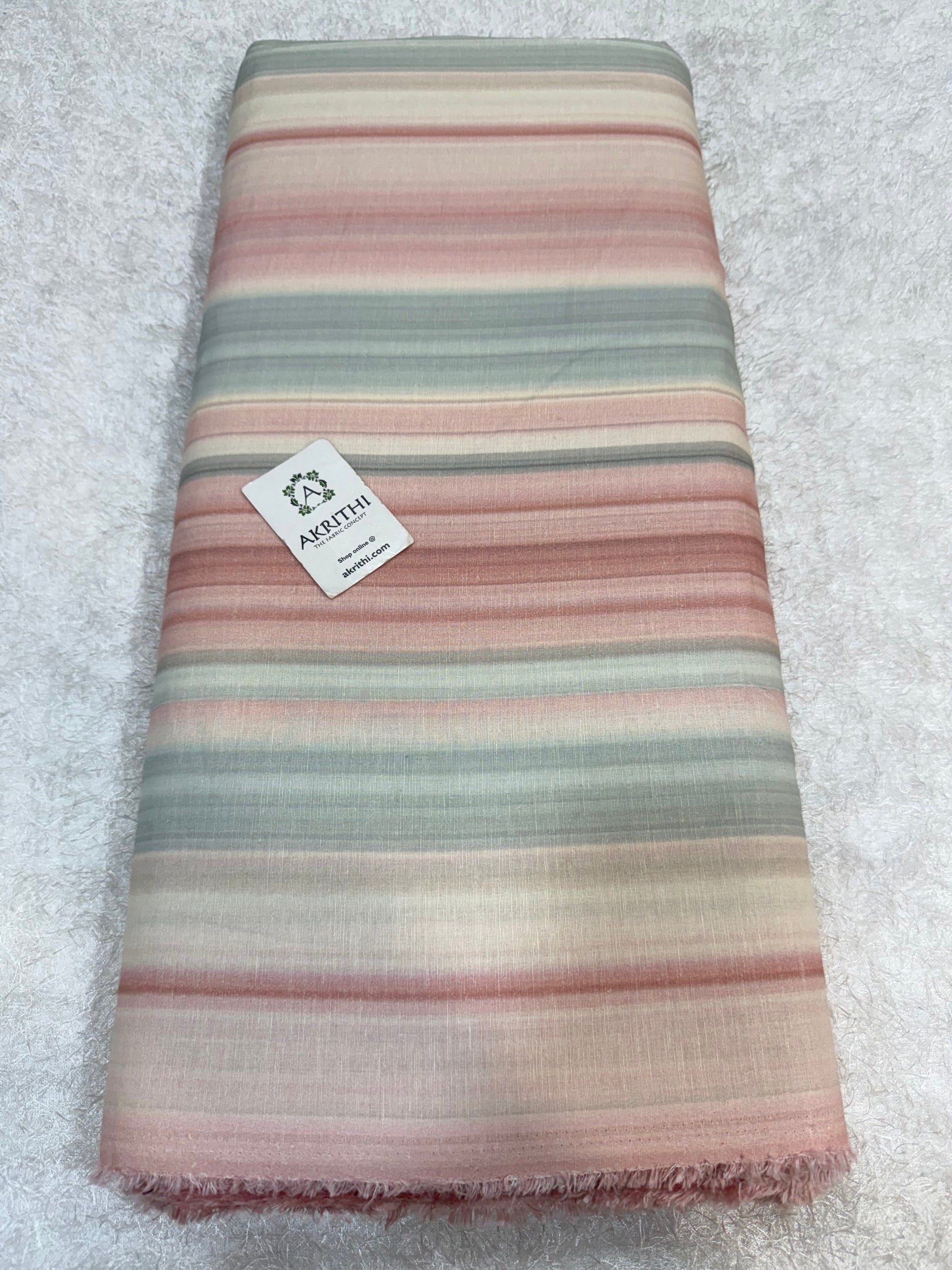 Digital Printed pure linen cotton fabric